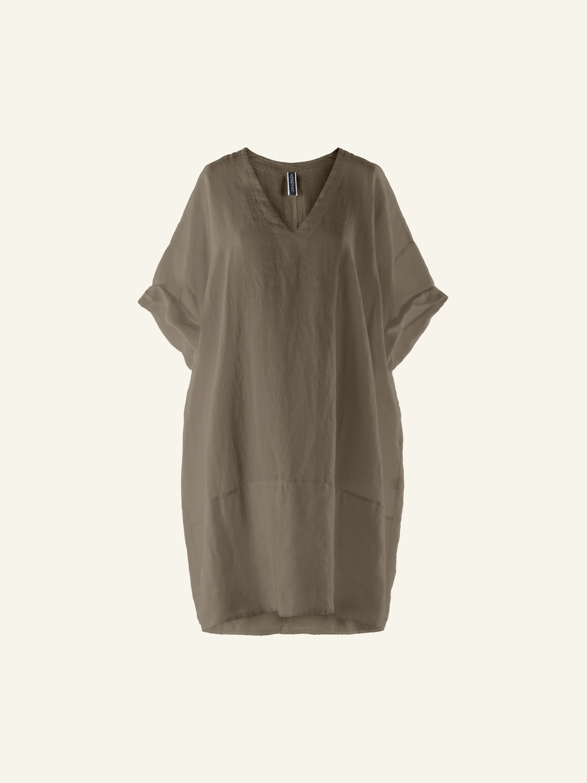 WIDE LINEN TUNIC