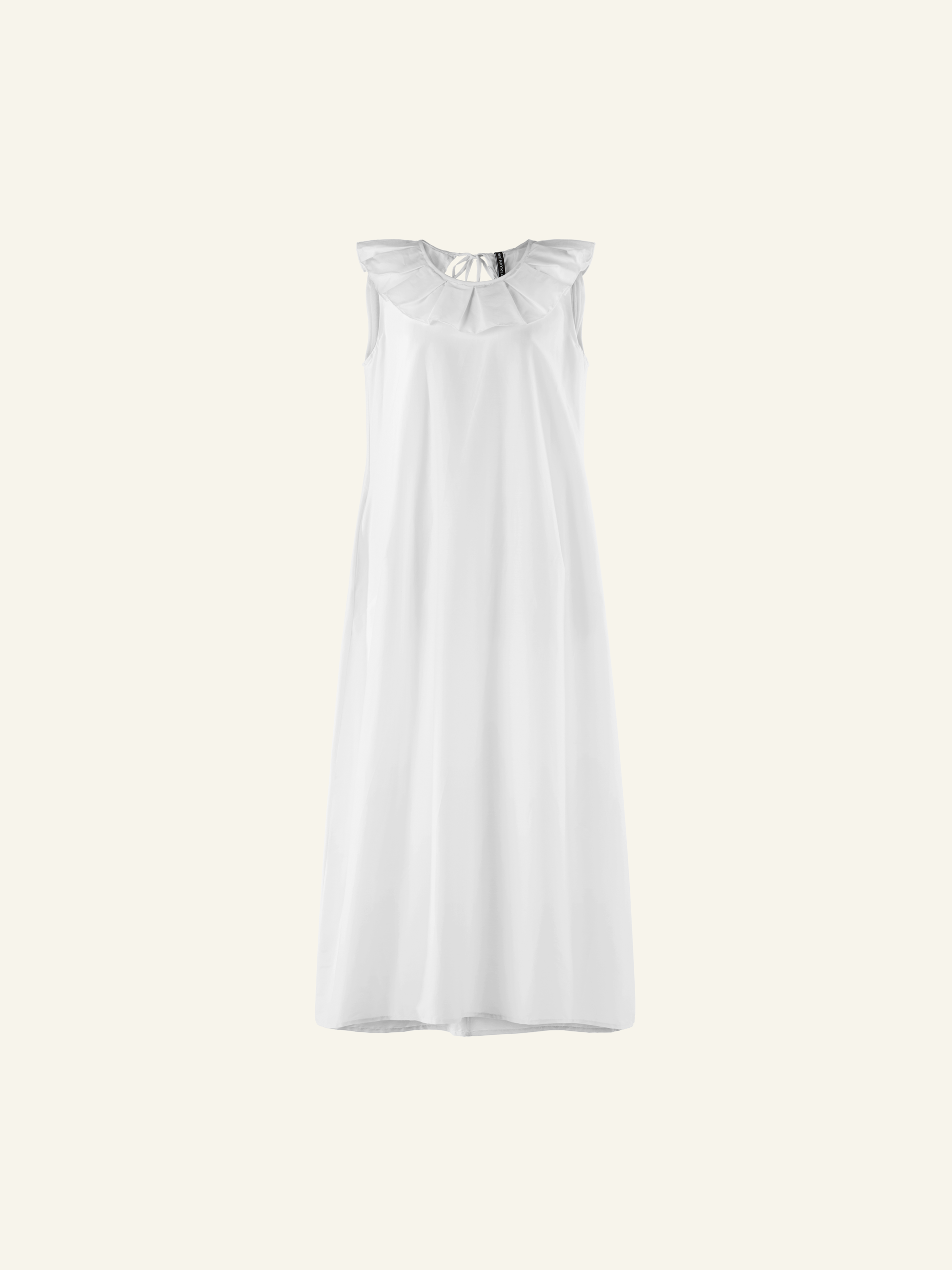 DRESS WITH ROLL COLLAR