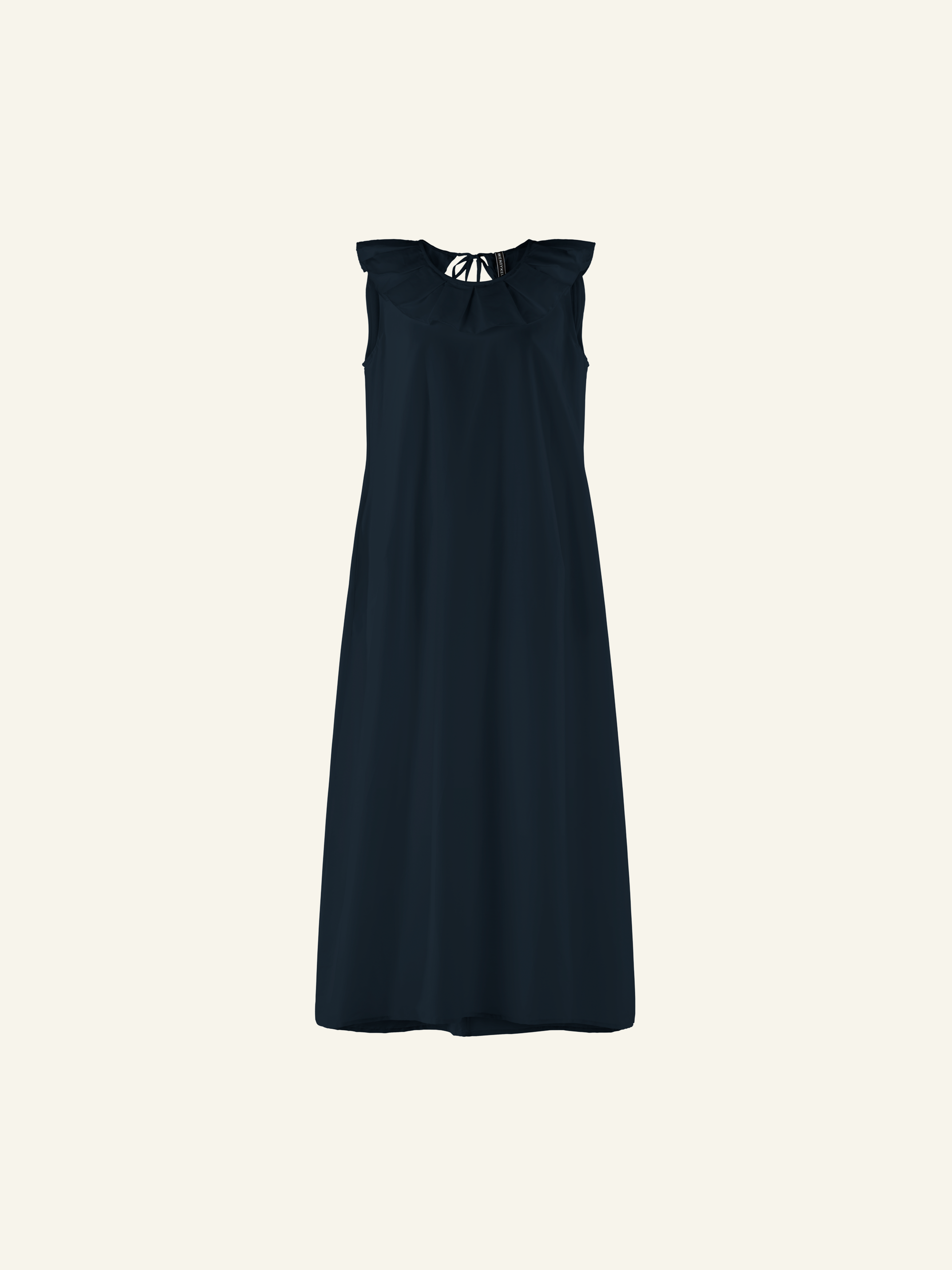 DRESS WITH ROLL COLLAR