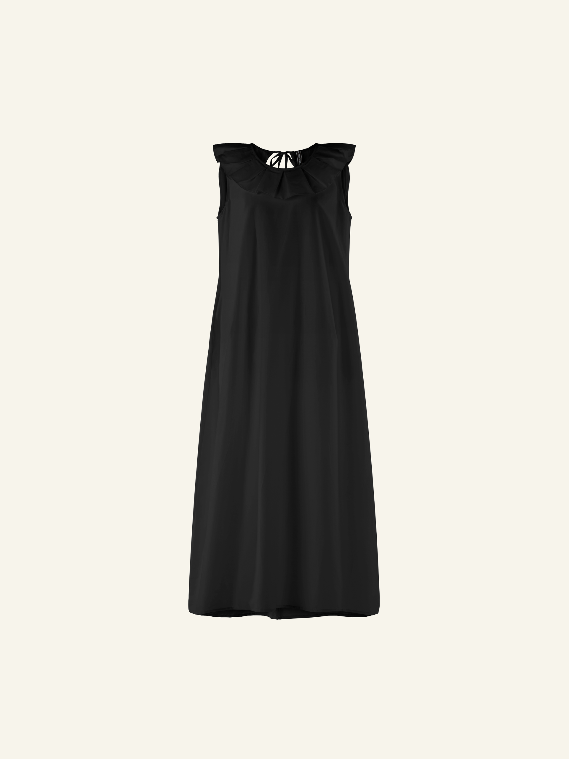 DRESS WITH ROLL COLLAR