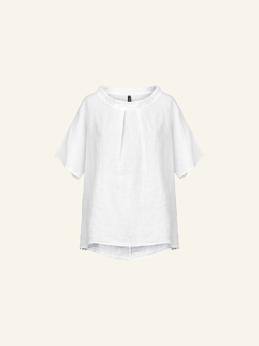 BLUSA AMPIA IN LINO