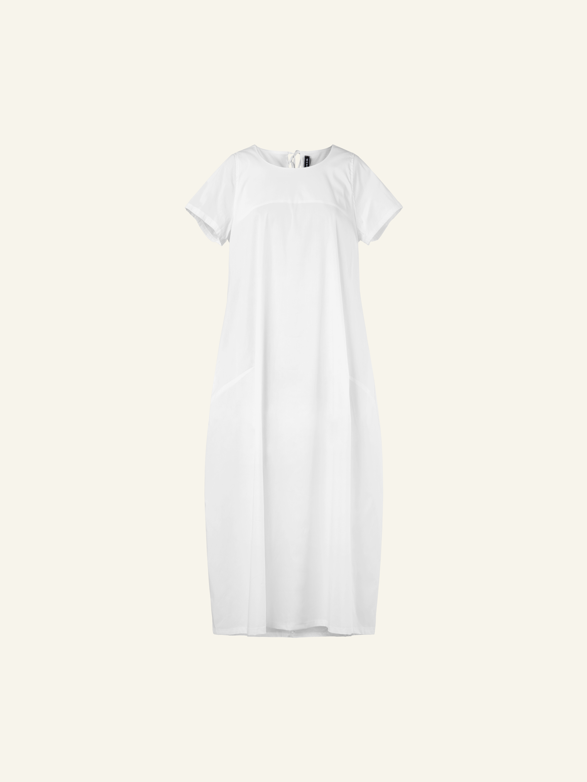 LONG DRESS IN COTTON POPLIN