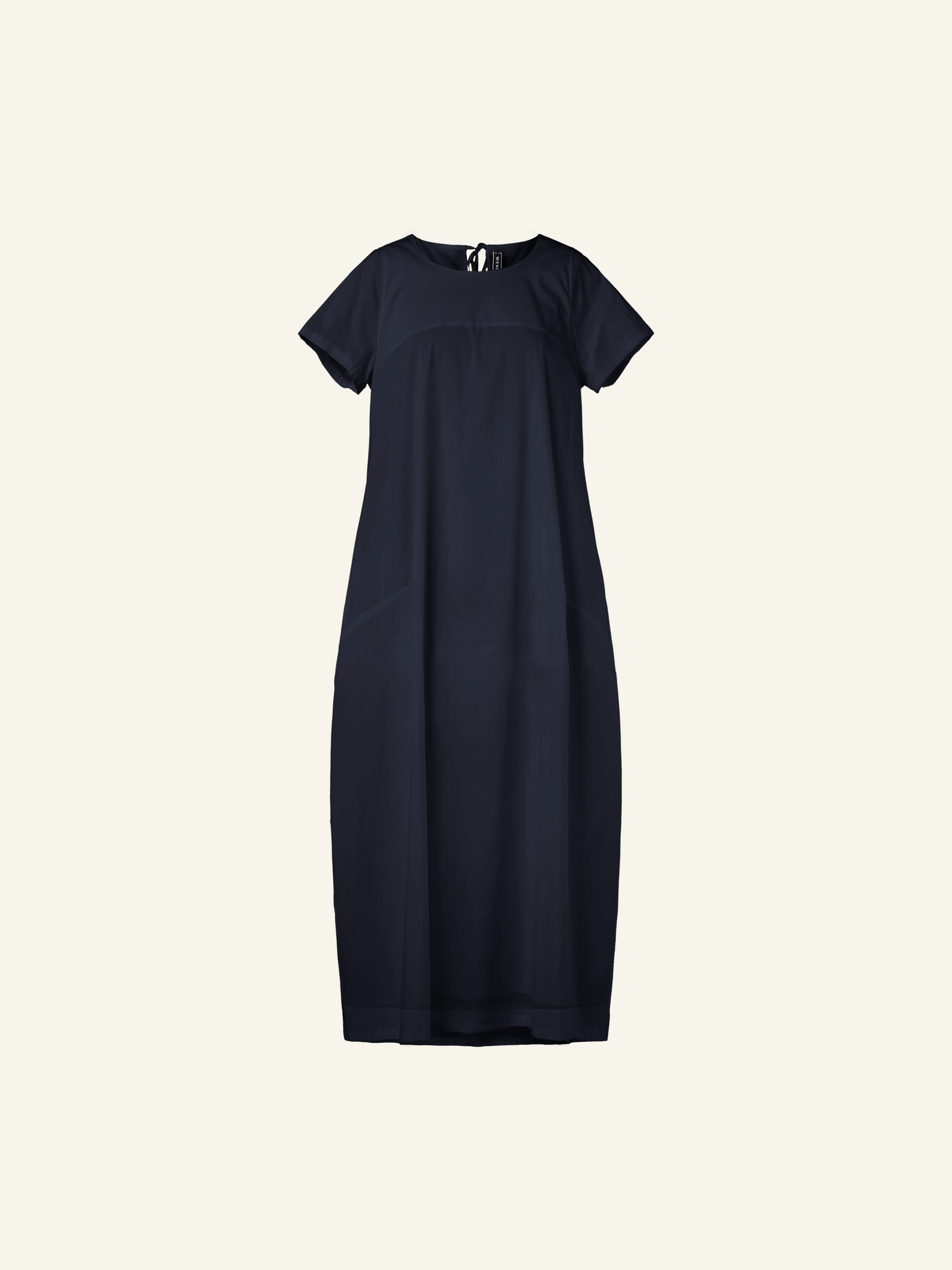 LONG DRESS IN COTTON POPLIN