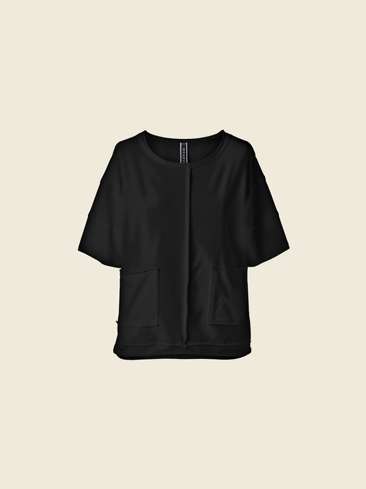 T-SHIRT WITH FRONT POCKETS