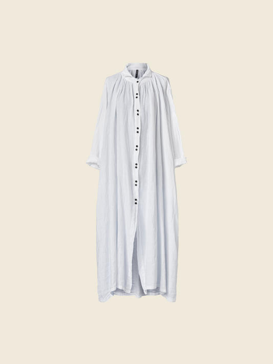 WIDE LINEN CHEMISIER