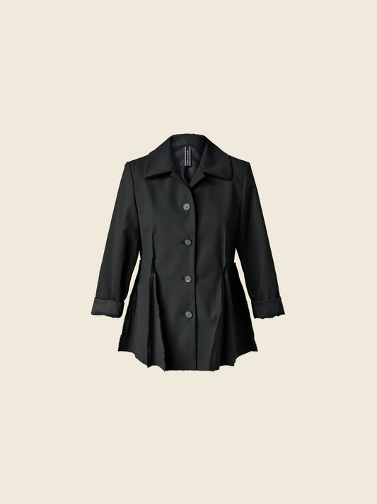 BLAZER WITH EXTERNAL SEAMS