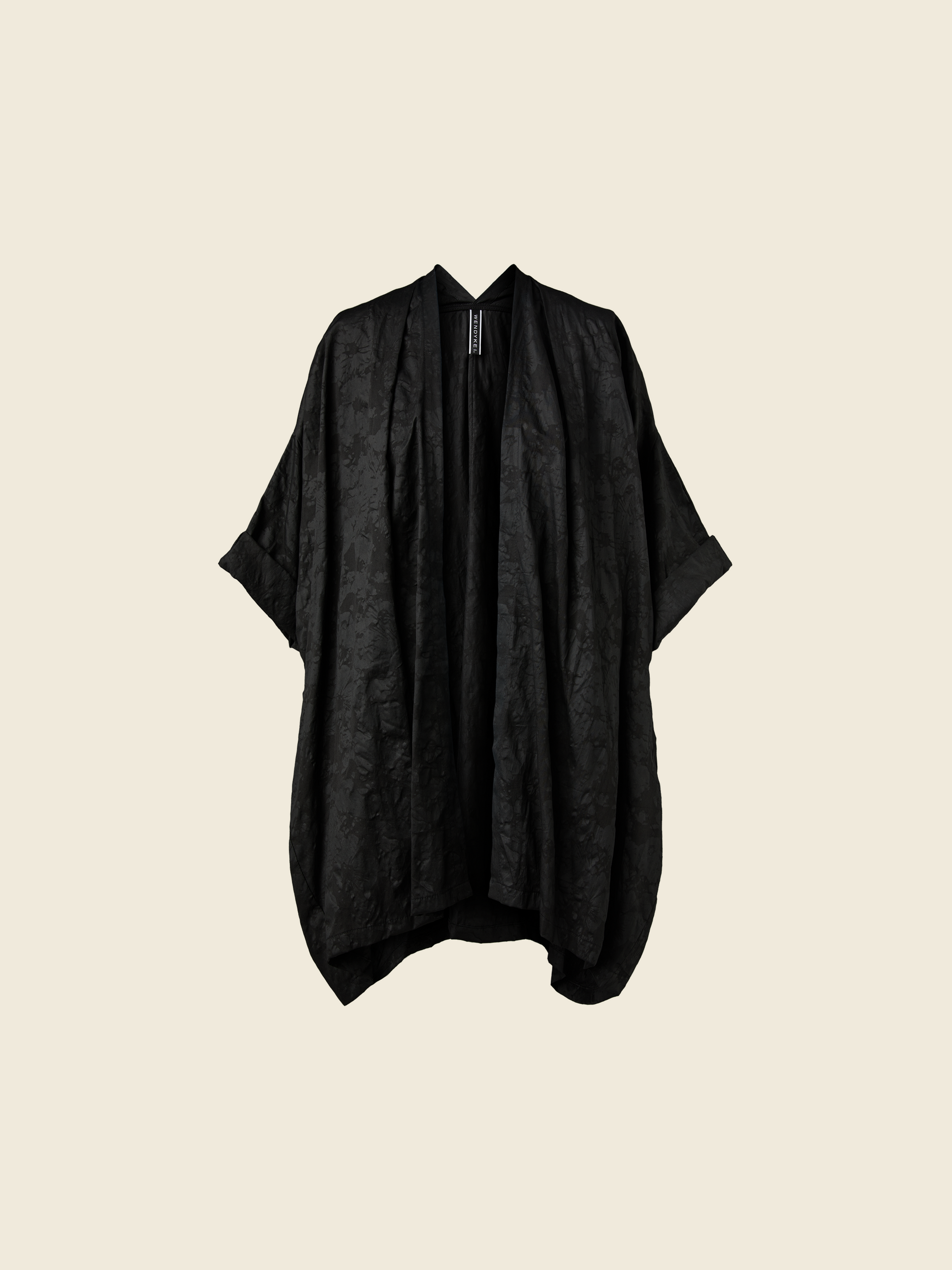 KIMONO CARDIGAN IN COTTON FABRIC