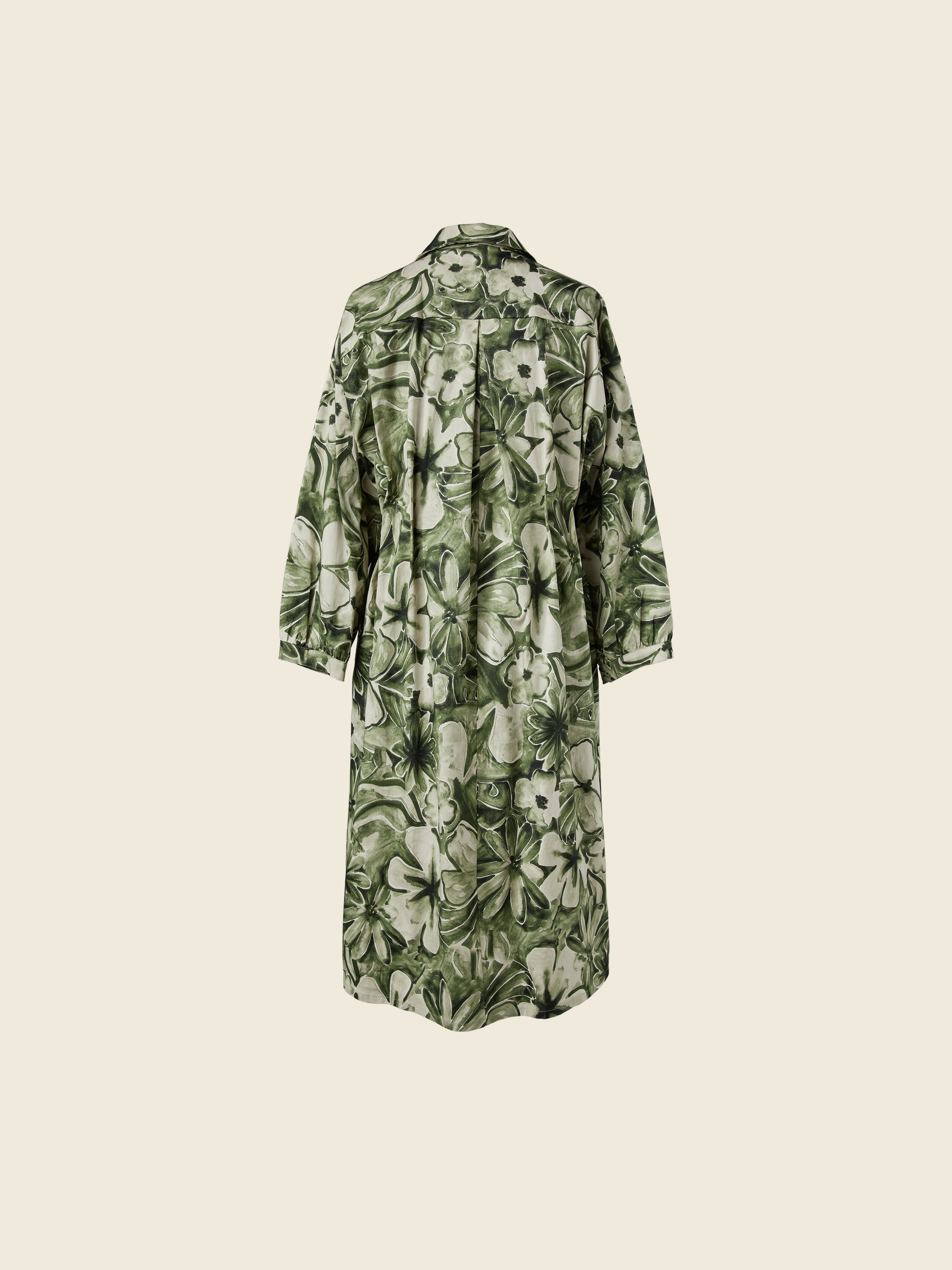 FLORAL CHEMISIER DRESS