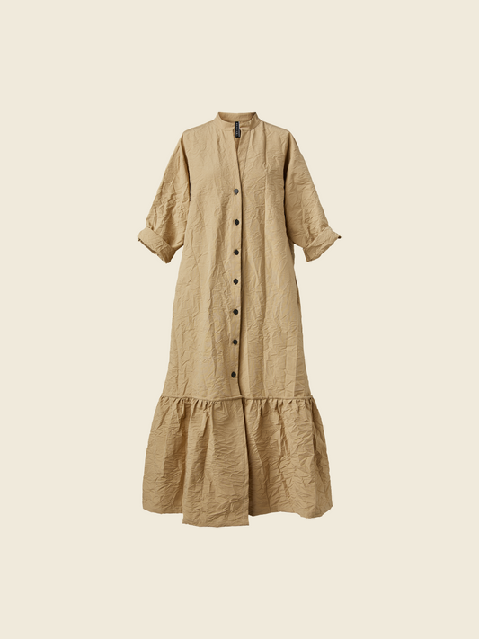 JACKET WITH ROUCHE ON THE HEM