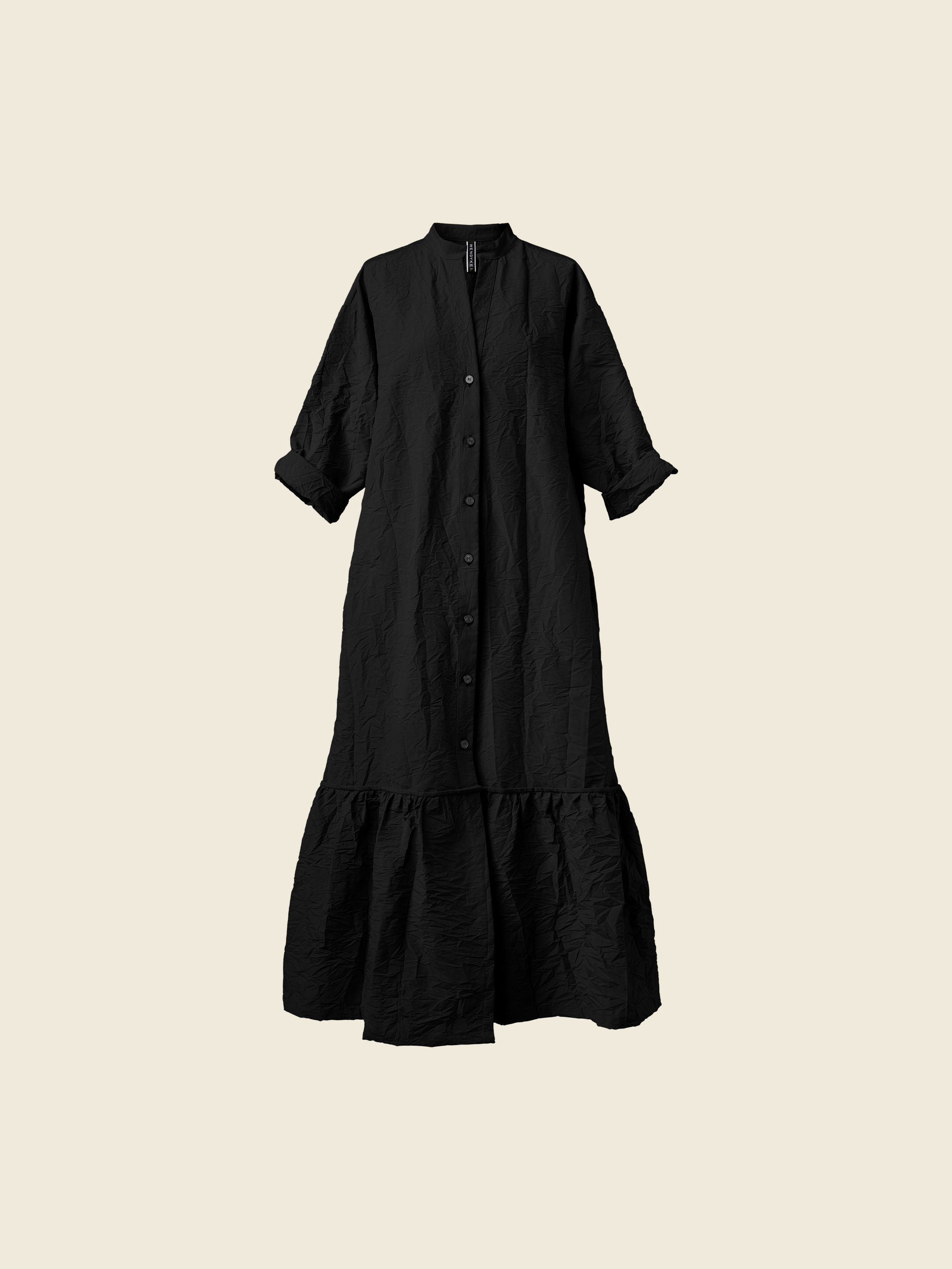 JACKET WITH ROUCHE ON THE HEM