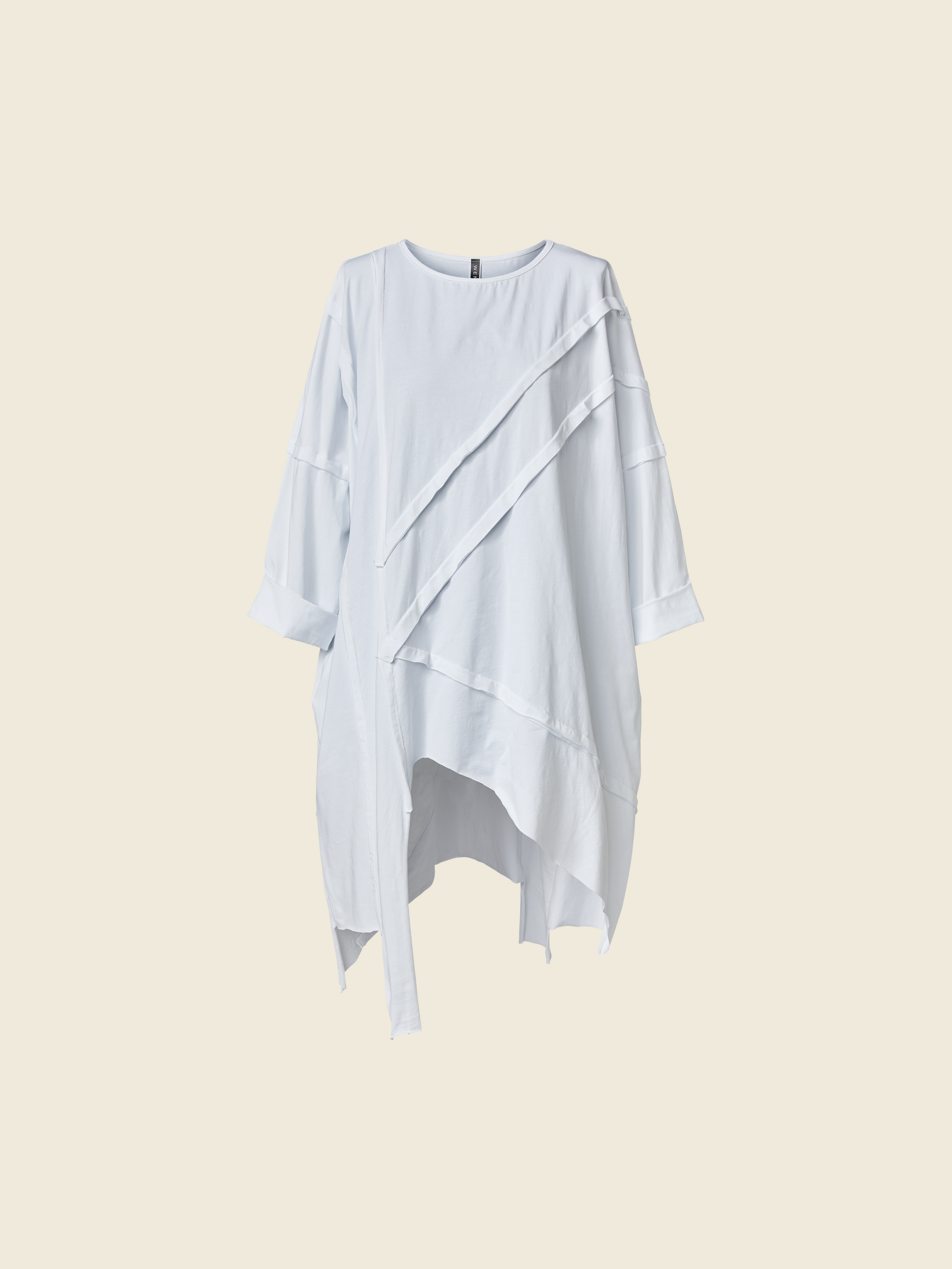 ASYMMETRIC DECONSTRUCTED T-SHIRT