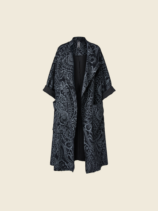 CARDIGAN IN VELLUTO A COSTE
