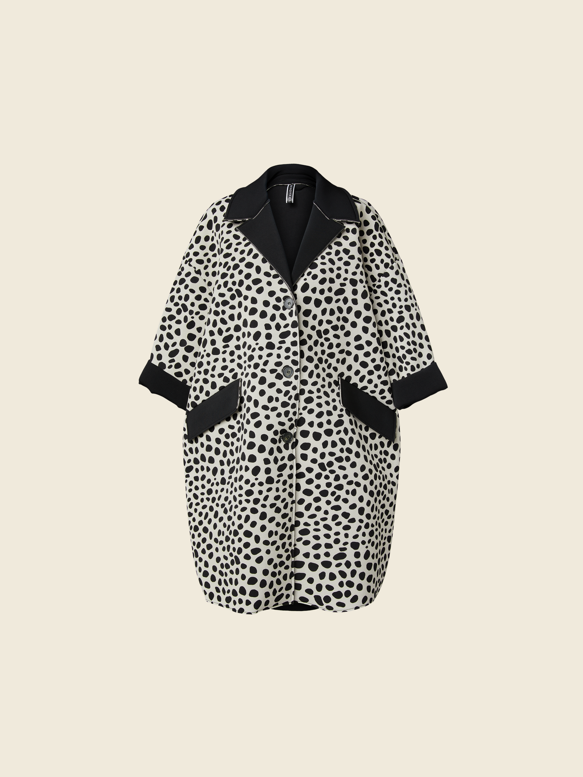 DALMATIAN PATTERN COAT
