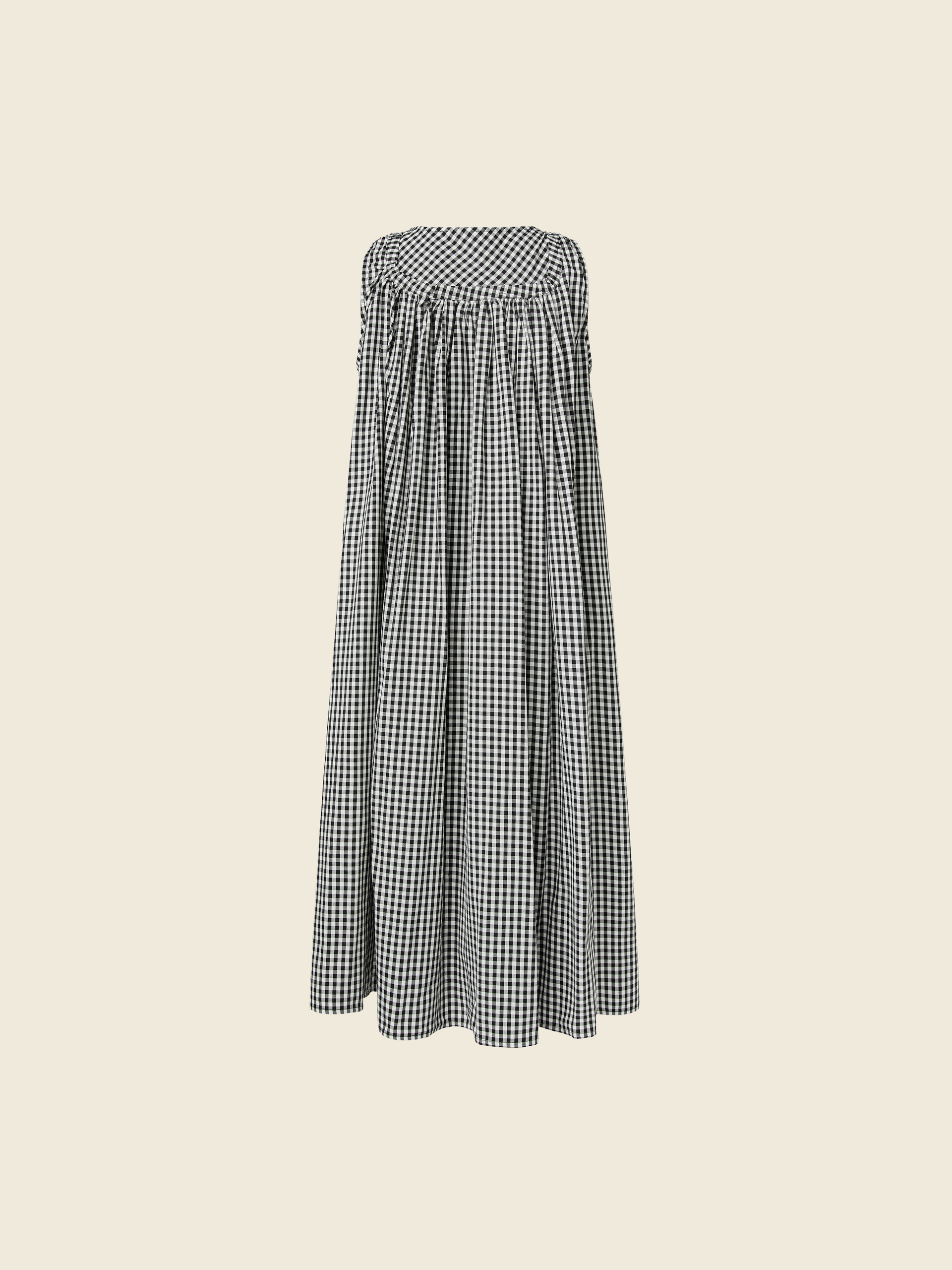 VICHY SLEEVELESS DRESS