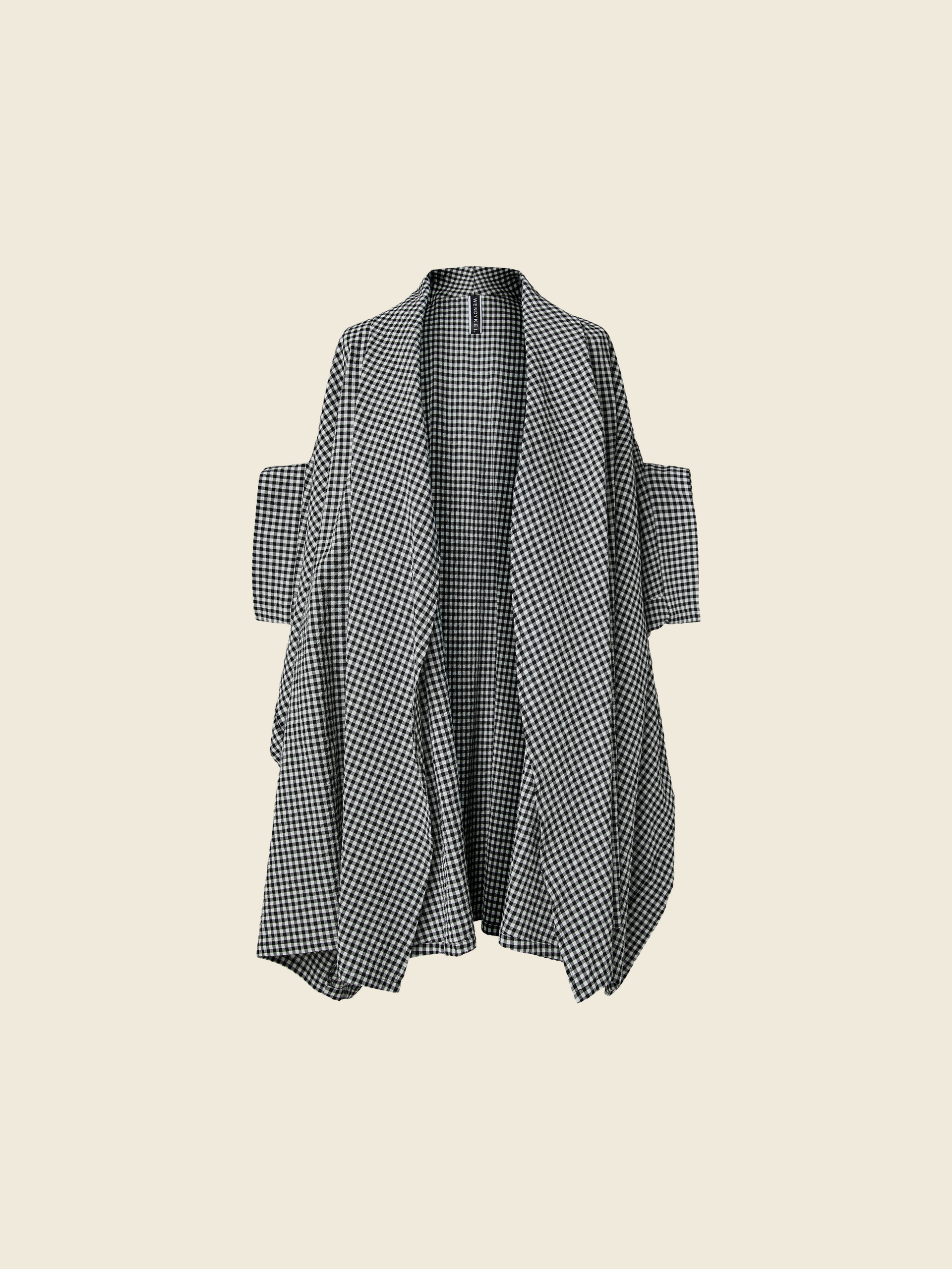 VICHY KIMONO JACKET