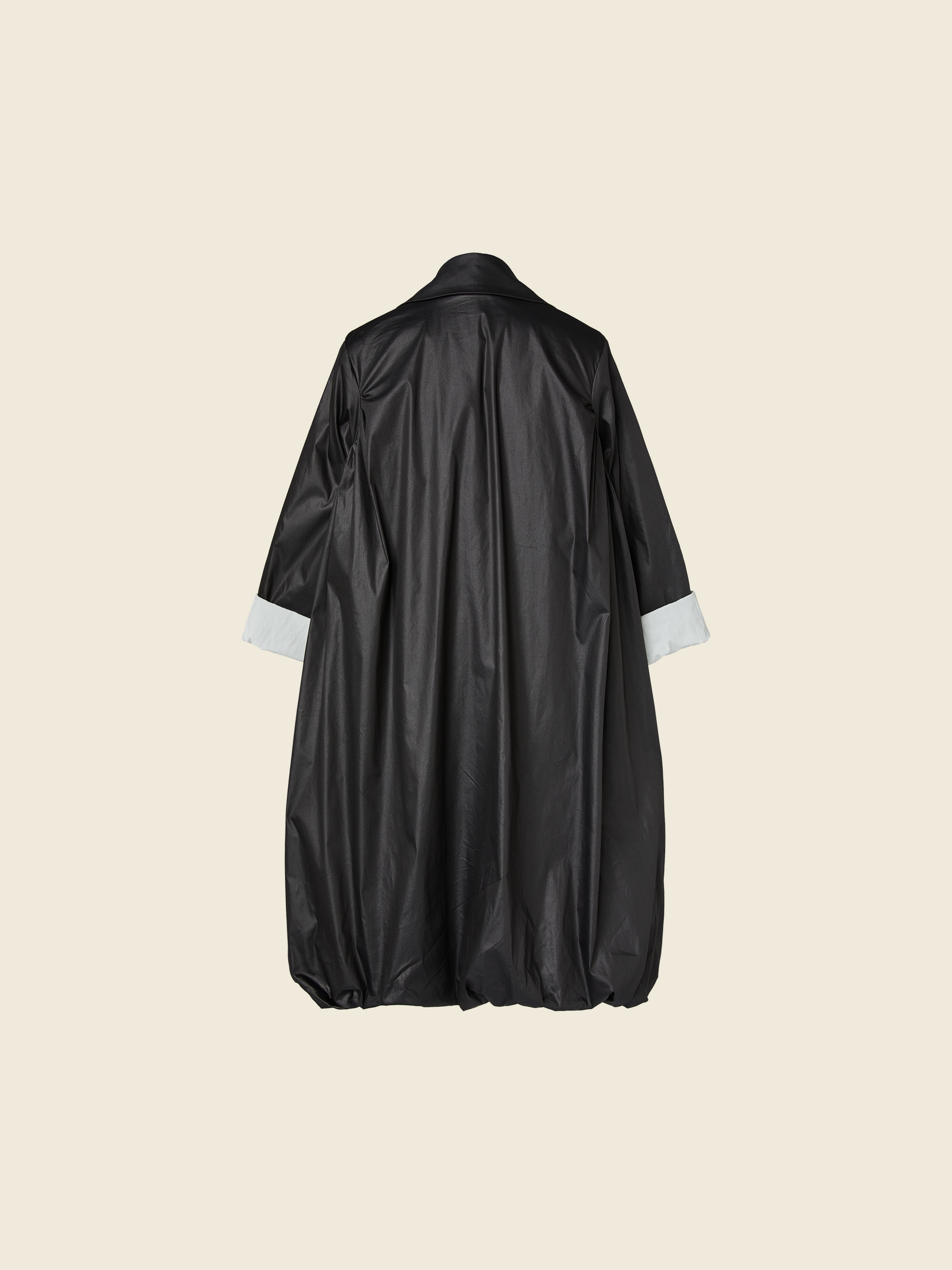 AW26 TRENCH COAT WITH ROUCHE