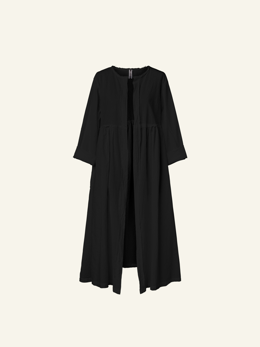 CARDIGAN LUNGO IN MUSSOLA DI COTONE