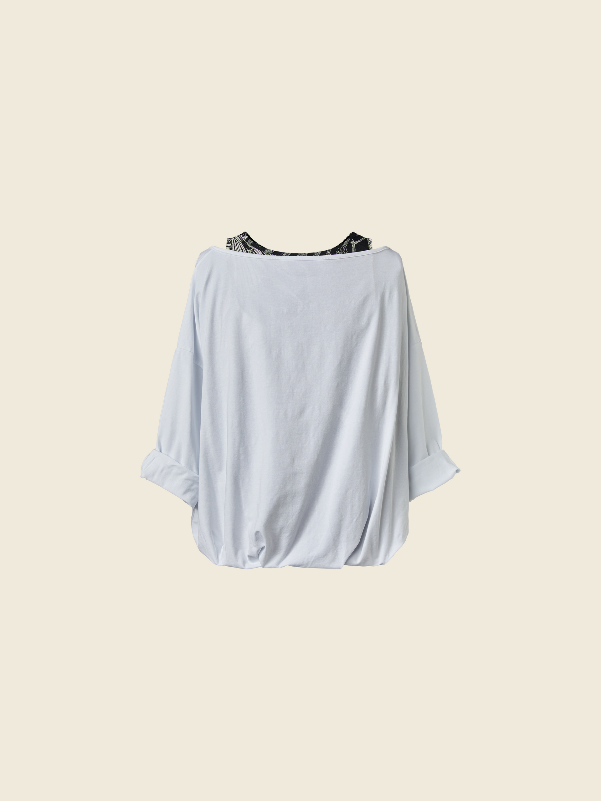 DOUBLE LAYER EFFECT T-SHIRT