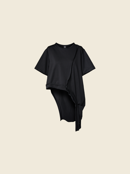 T-SHIRT LONGER ON THE SIDE