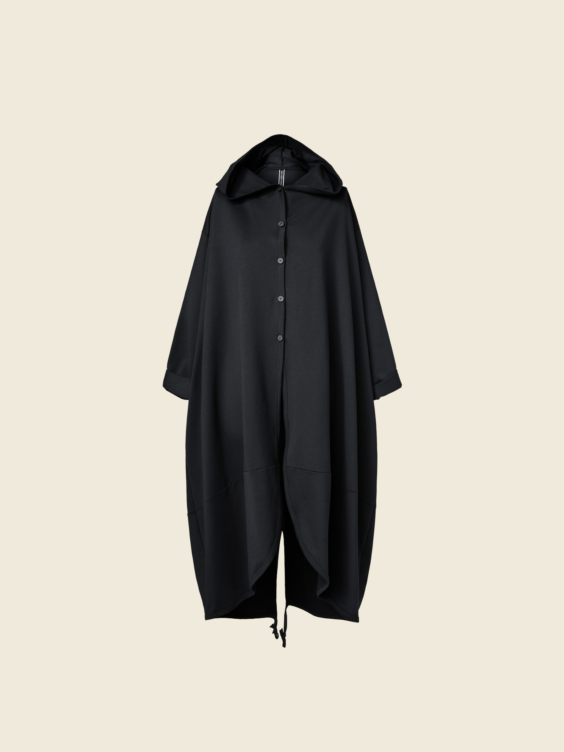 HOODED SWEATSHIRT JACKET