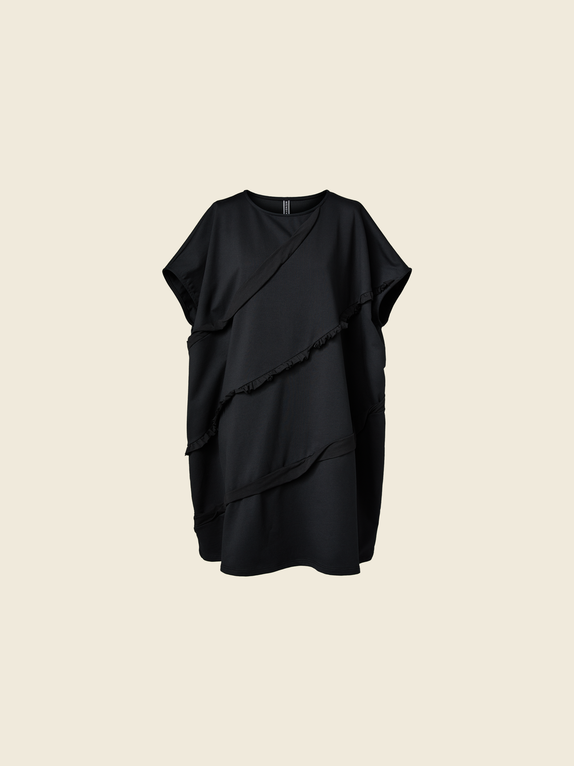 TUNIC T-SHIRT WITH SEAMS DETAIL