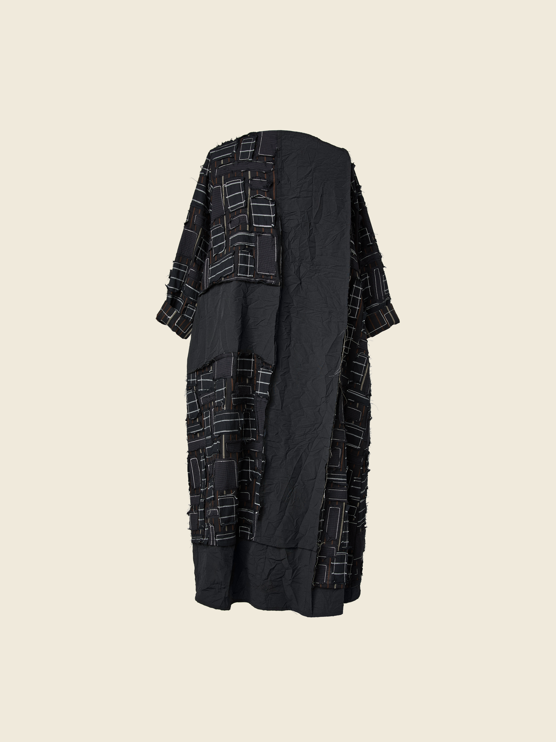 2 FABRIC PATCH DRESS