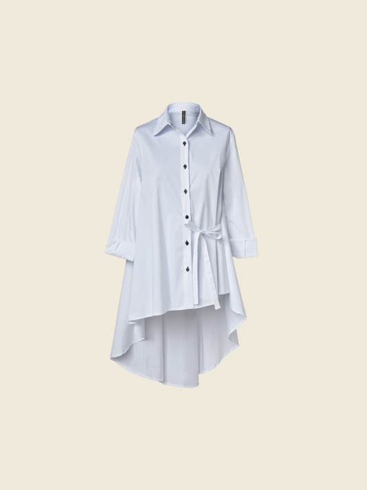 CAMICIA LUNGA CON NASTRO
