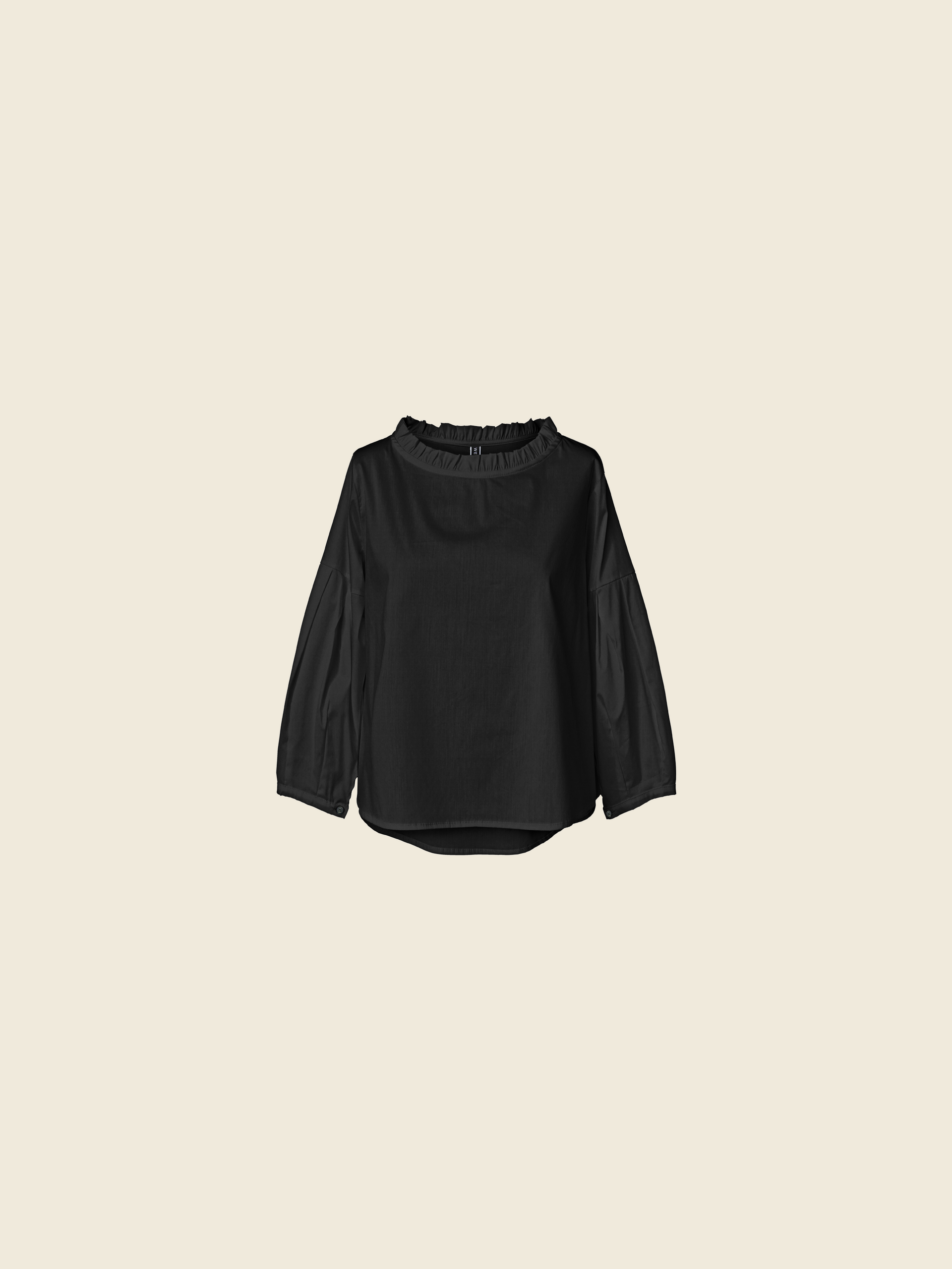 BLOUSE WITH PUFF SLEEVES