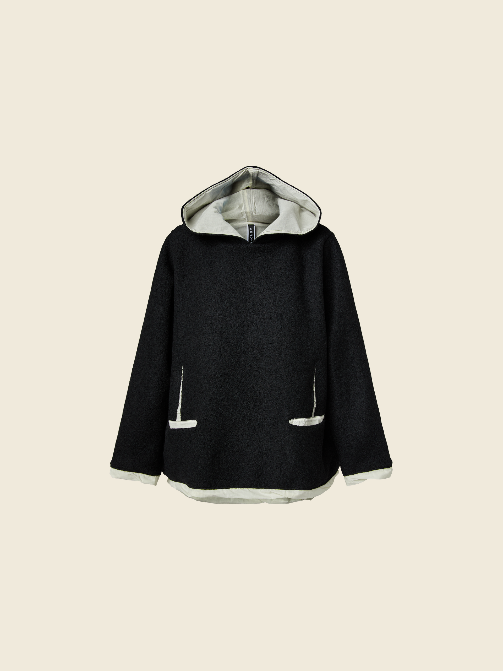 WOOL BOUCLE' SWEATSHIRT