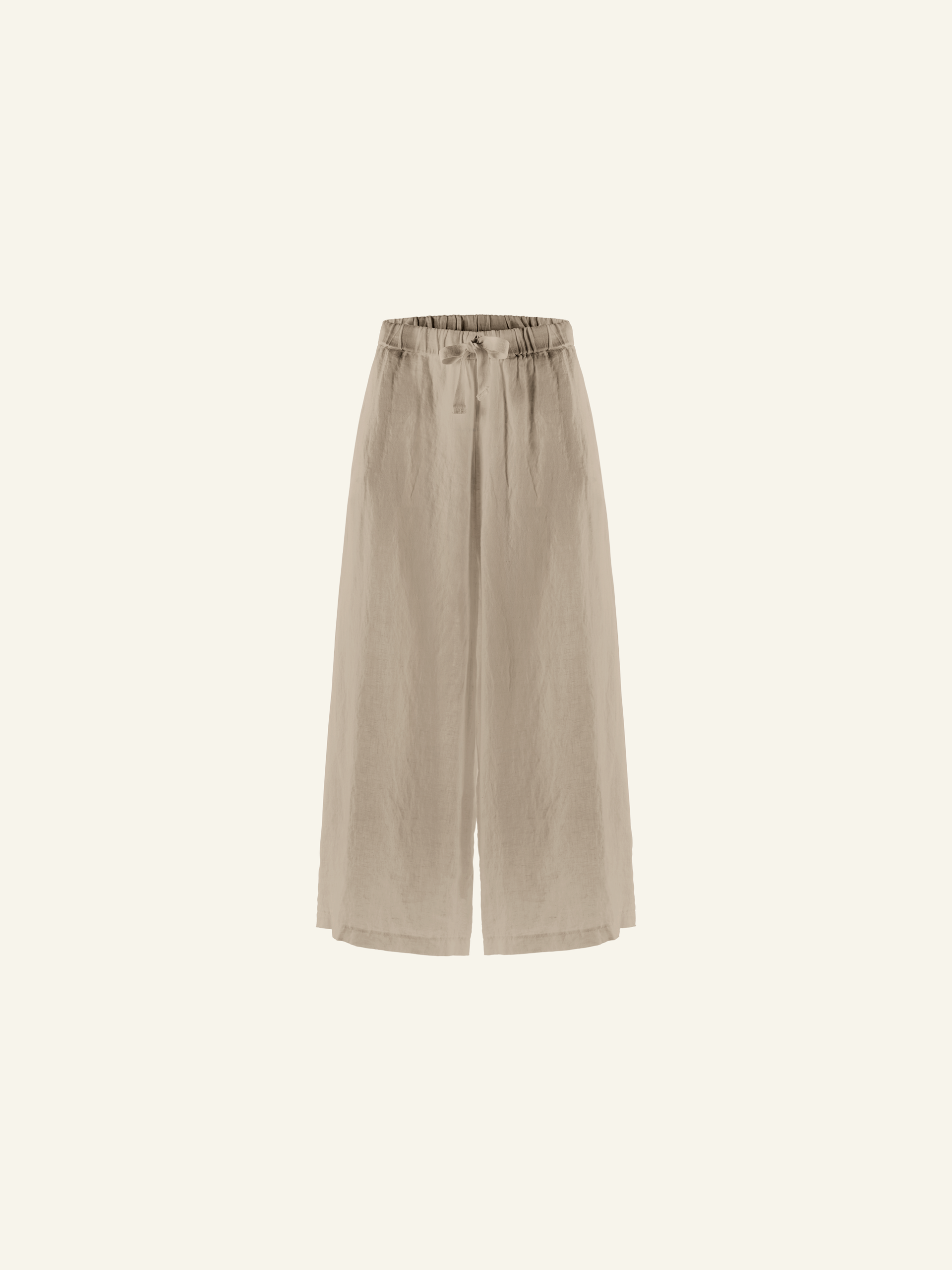 LINEN PALAZZO TROUSERS