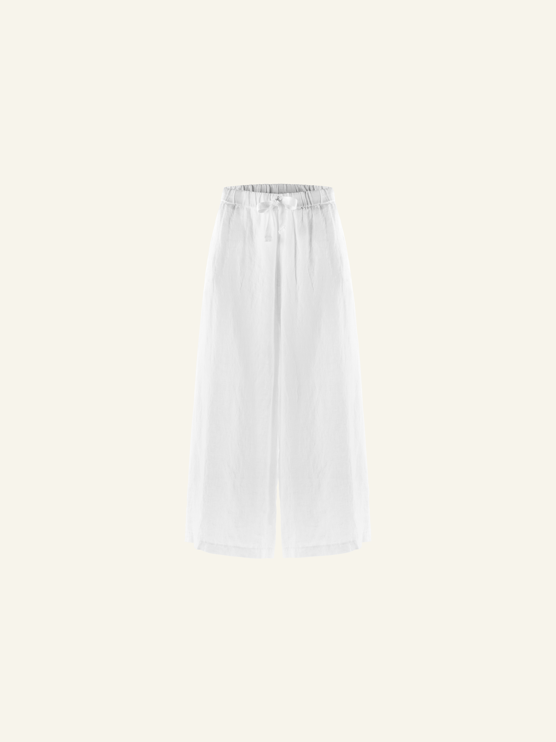 LINEN PALAZZO TROUSERS