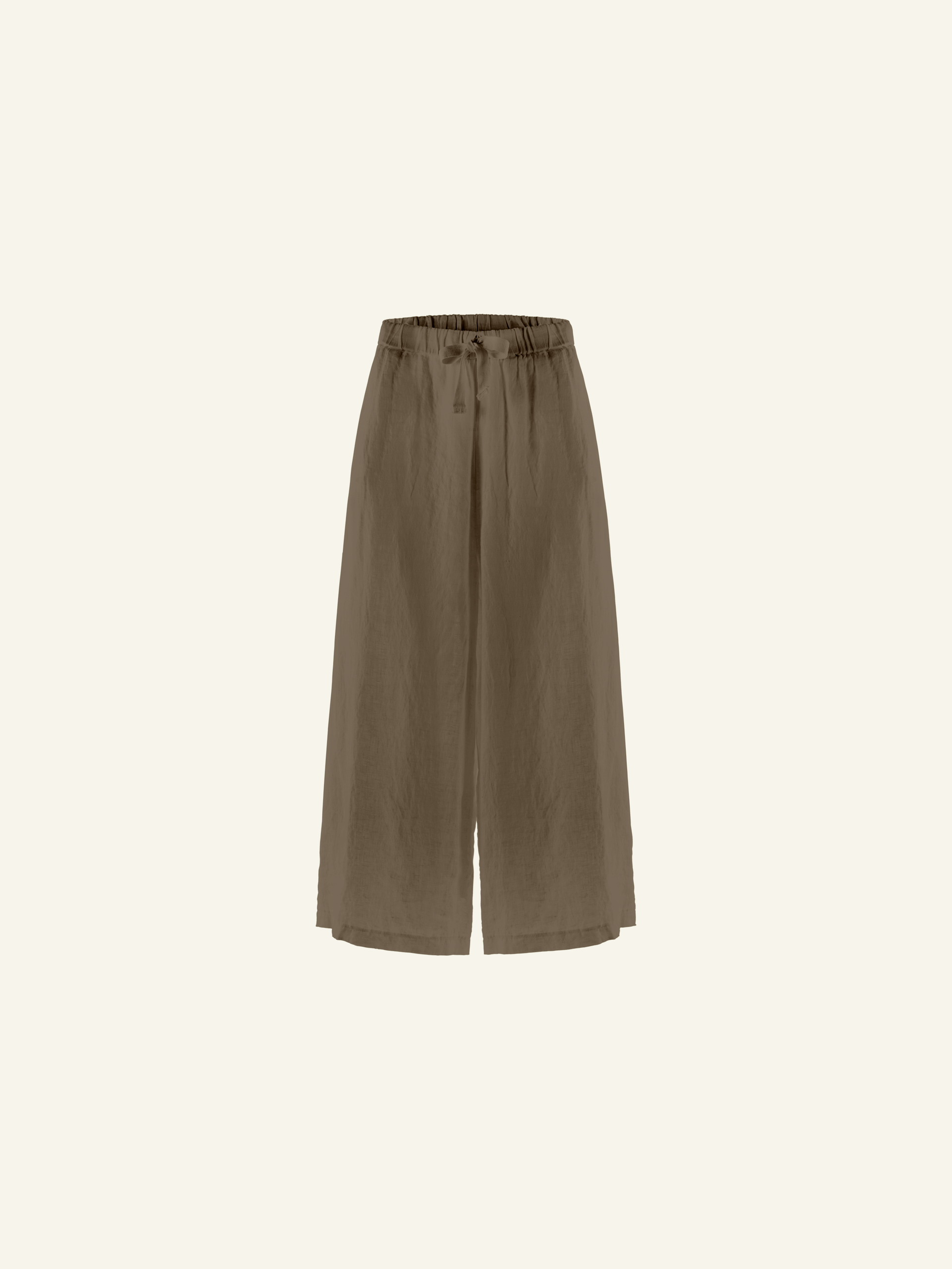 LINEN PALAZZO TROUSERS