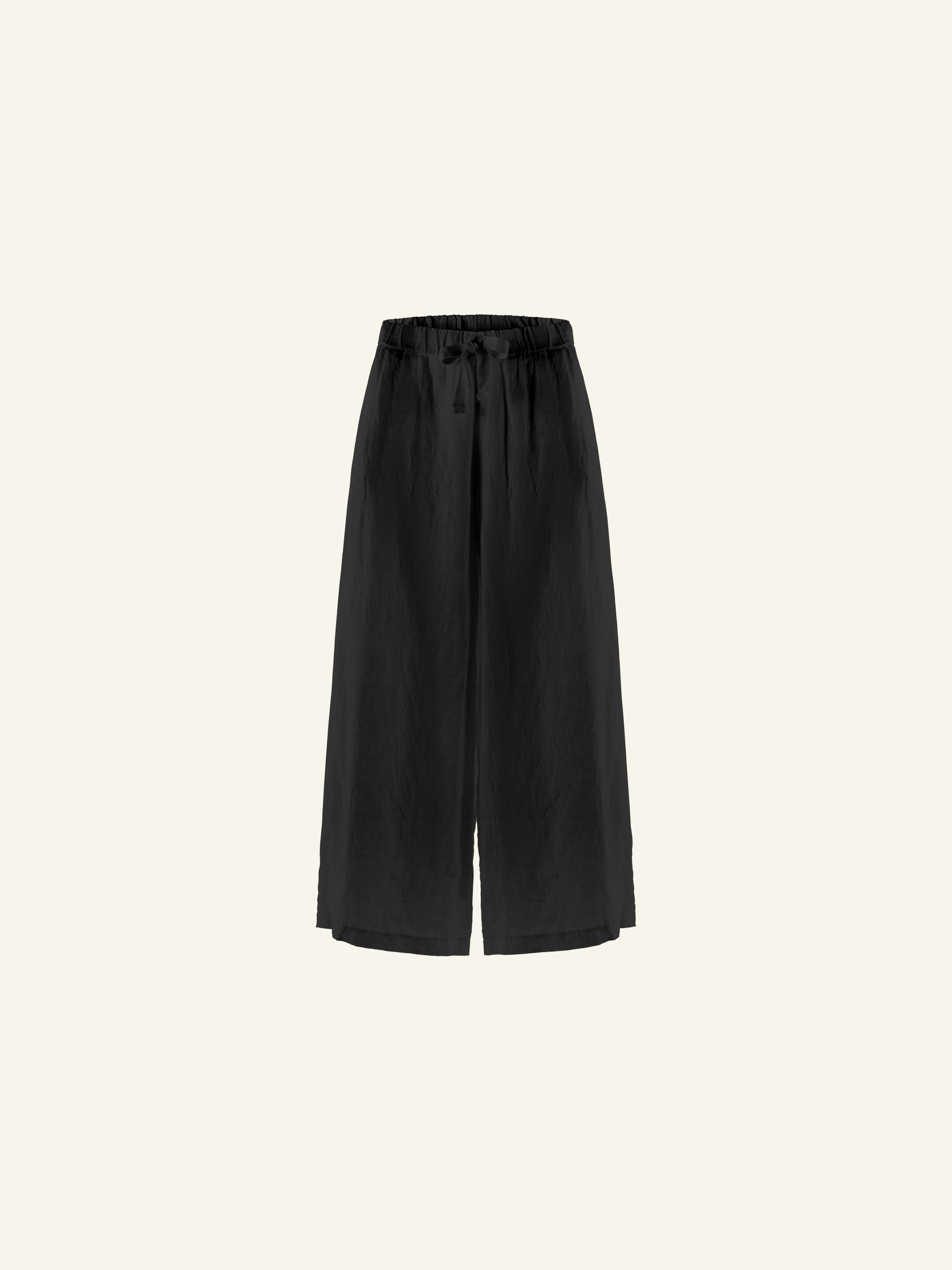 LINEN PALAZZO TROUSERS