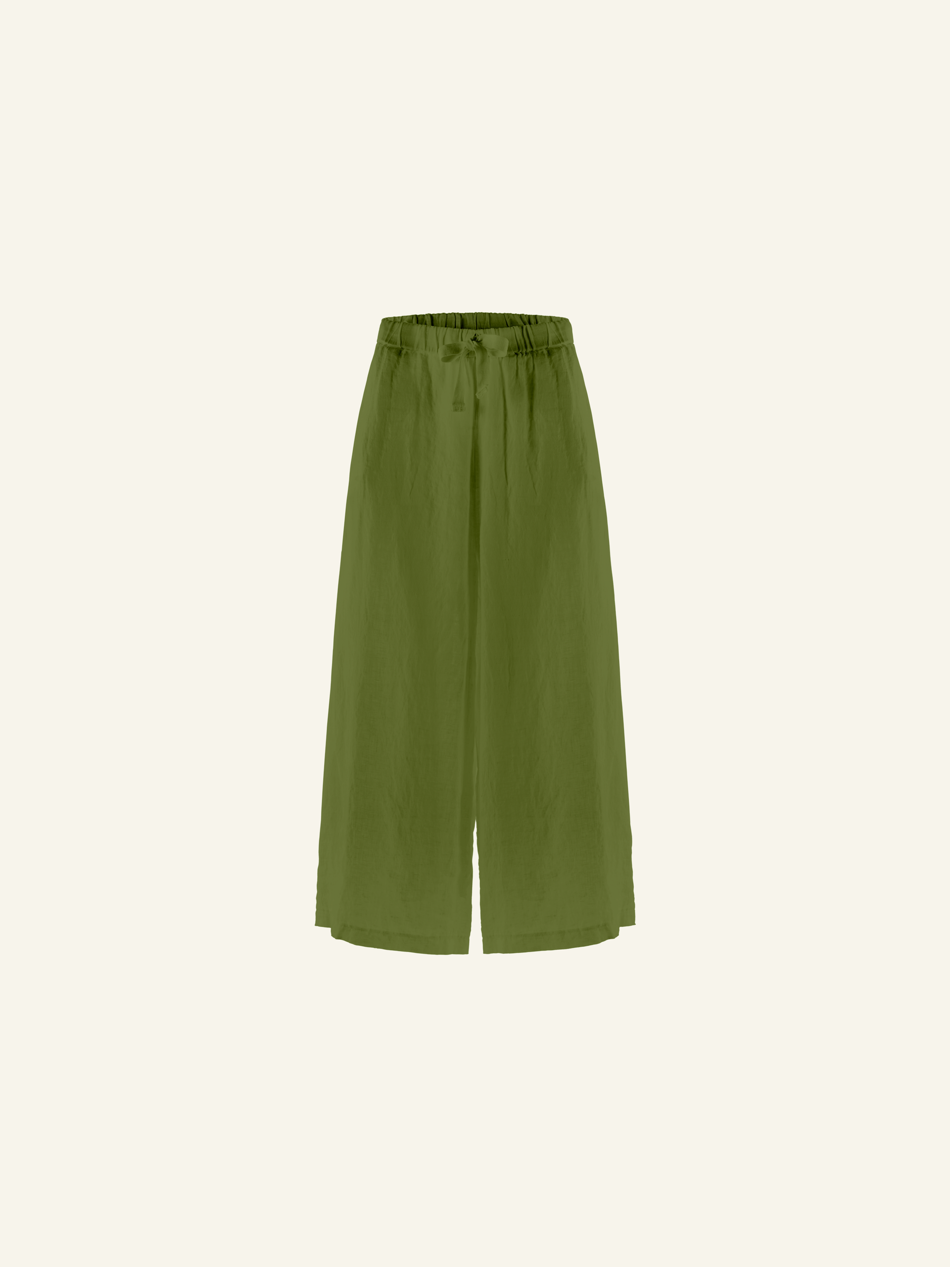 LINEN PALAZZO TROUSERS