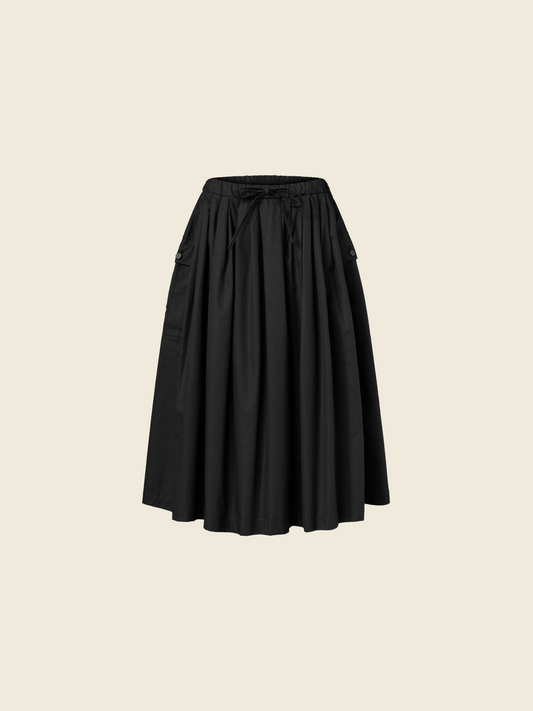 COTTON SKIRT WITH CARGO POCKETS