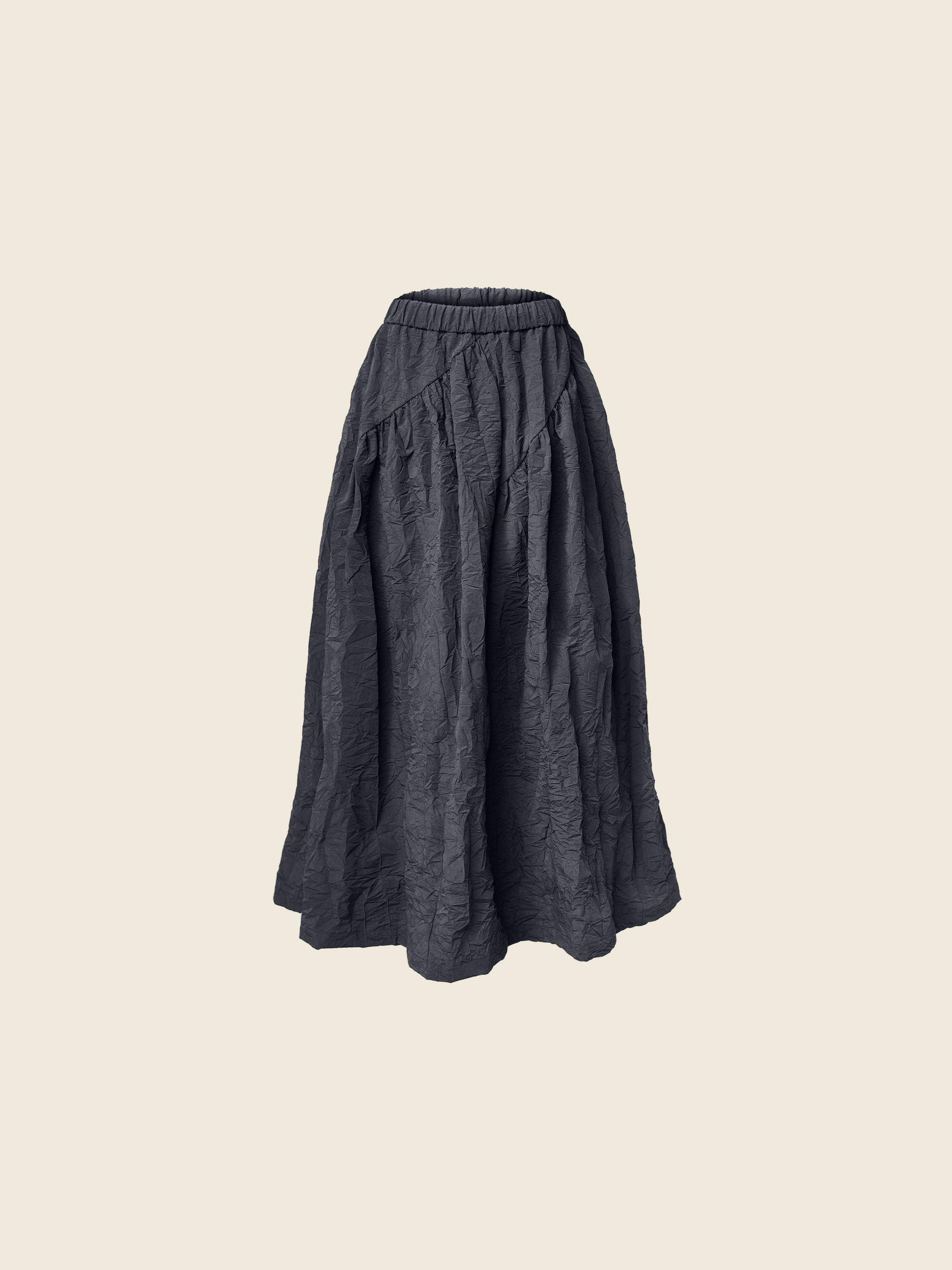 BELL LINE WRINKLED SKIRT