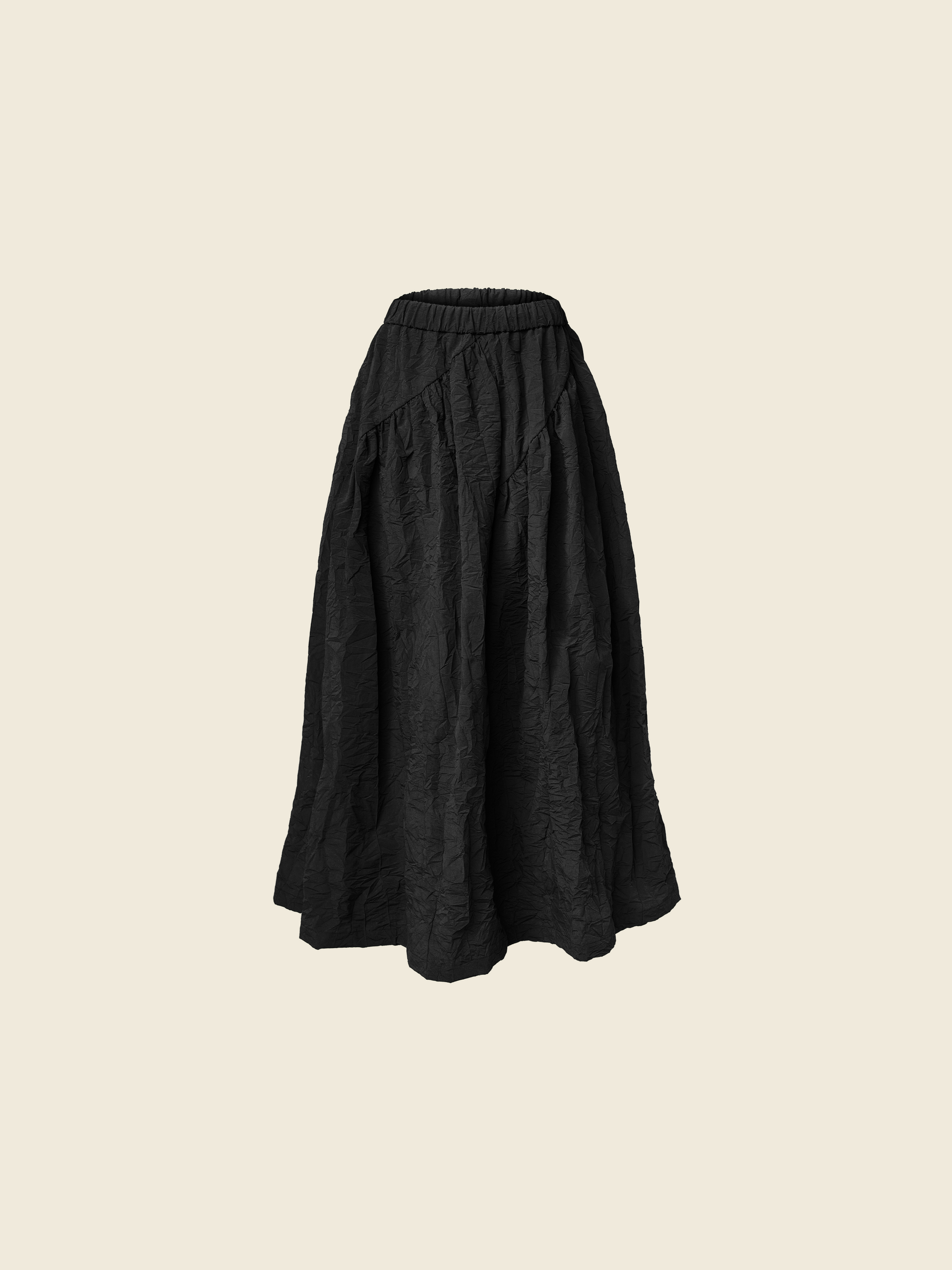 BELL LINE WRINKLED SKIRT
