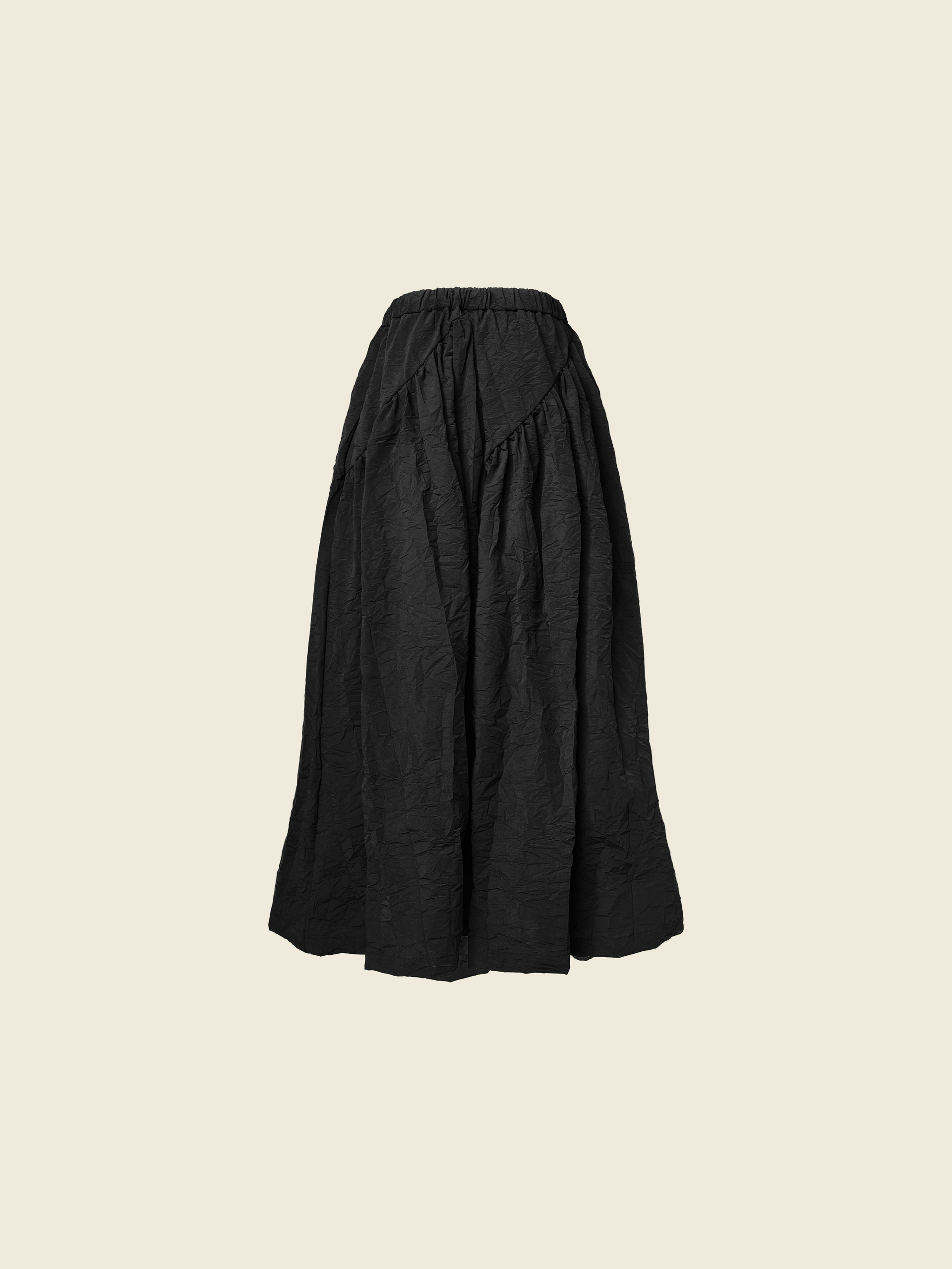 BELL LINE WRINKLED SKIRT