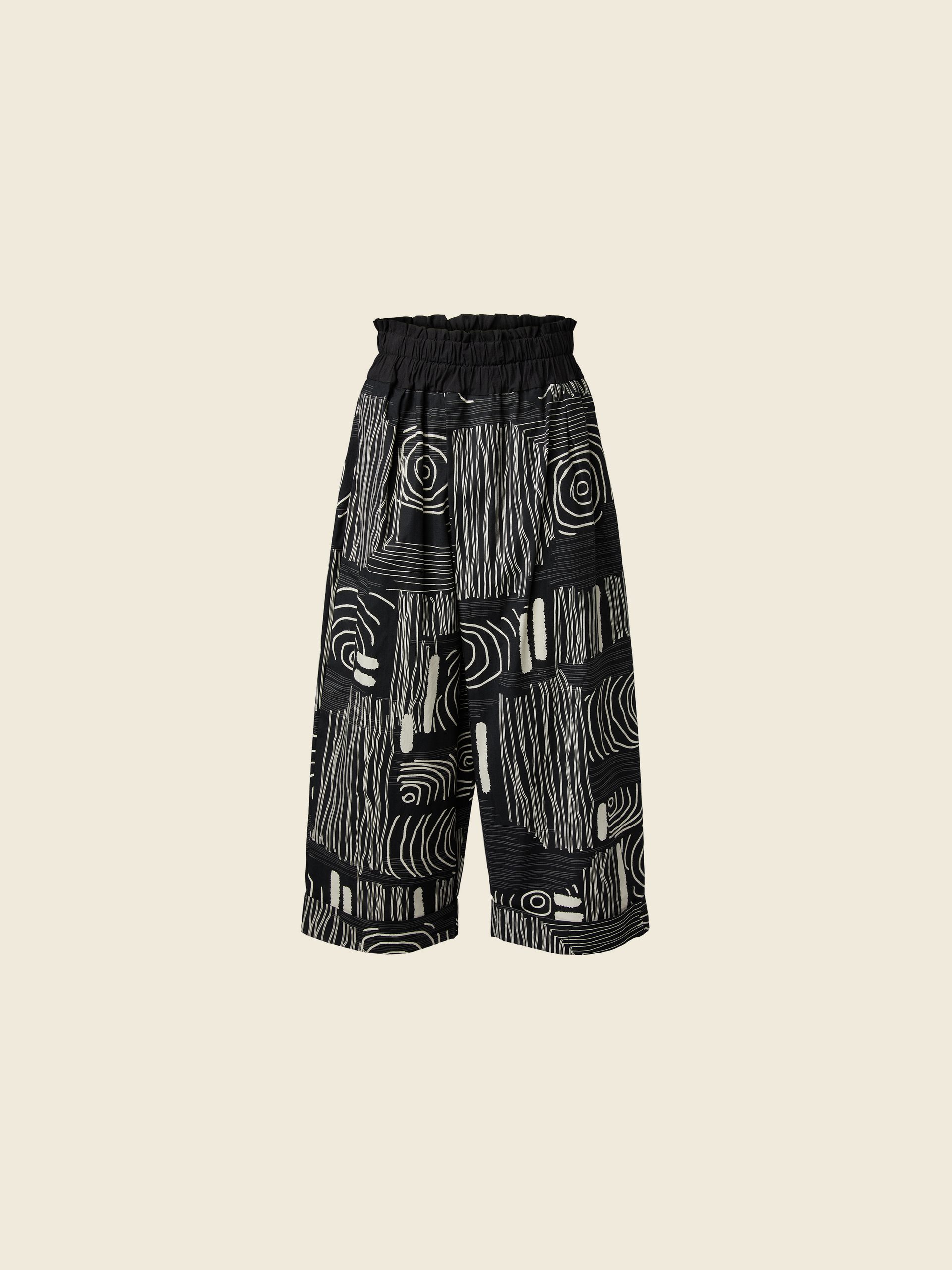 TROUSERS WITH GEOMETRIC LINES