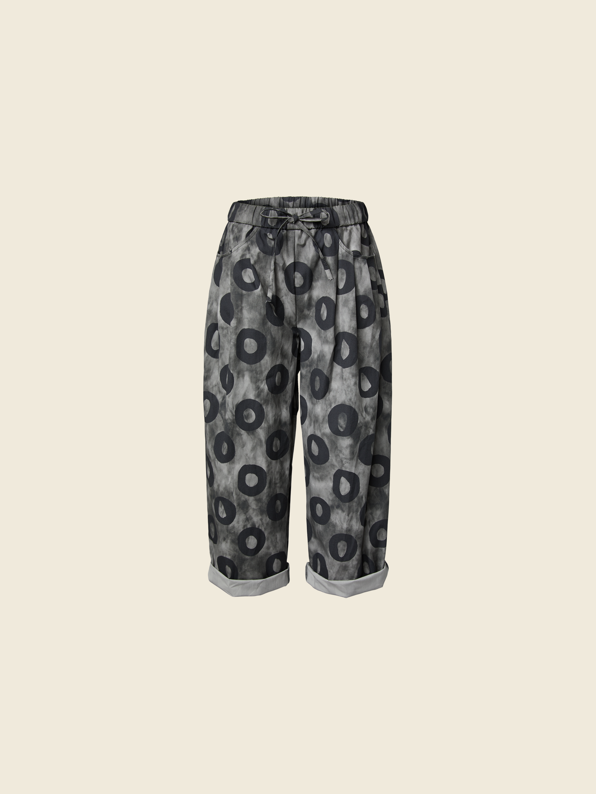 SMOKY TROUSERS WITH RINGS