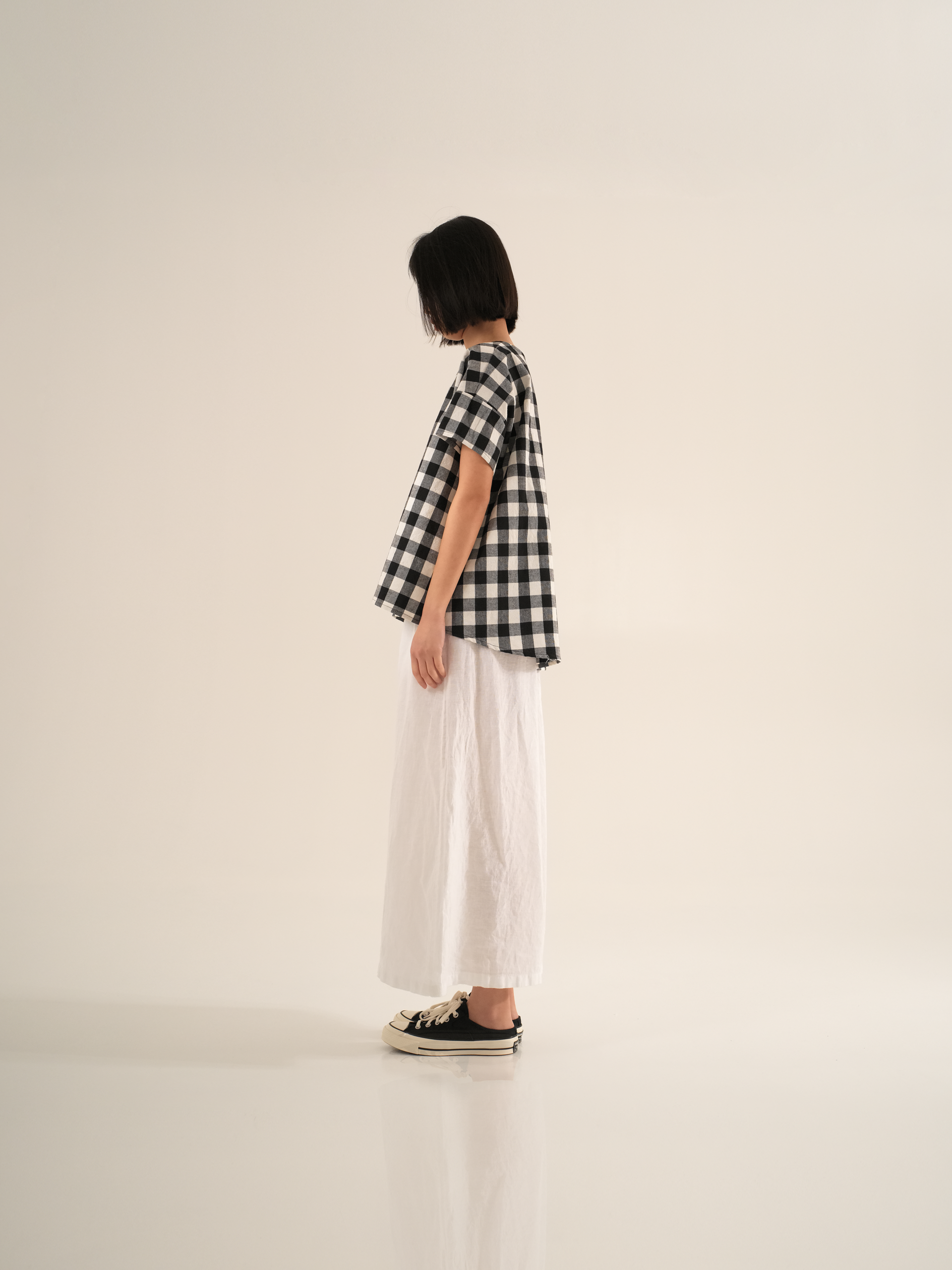 LINEN PALAZZO TROUSERS