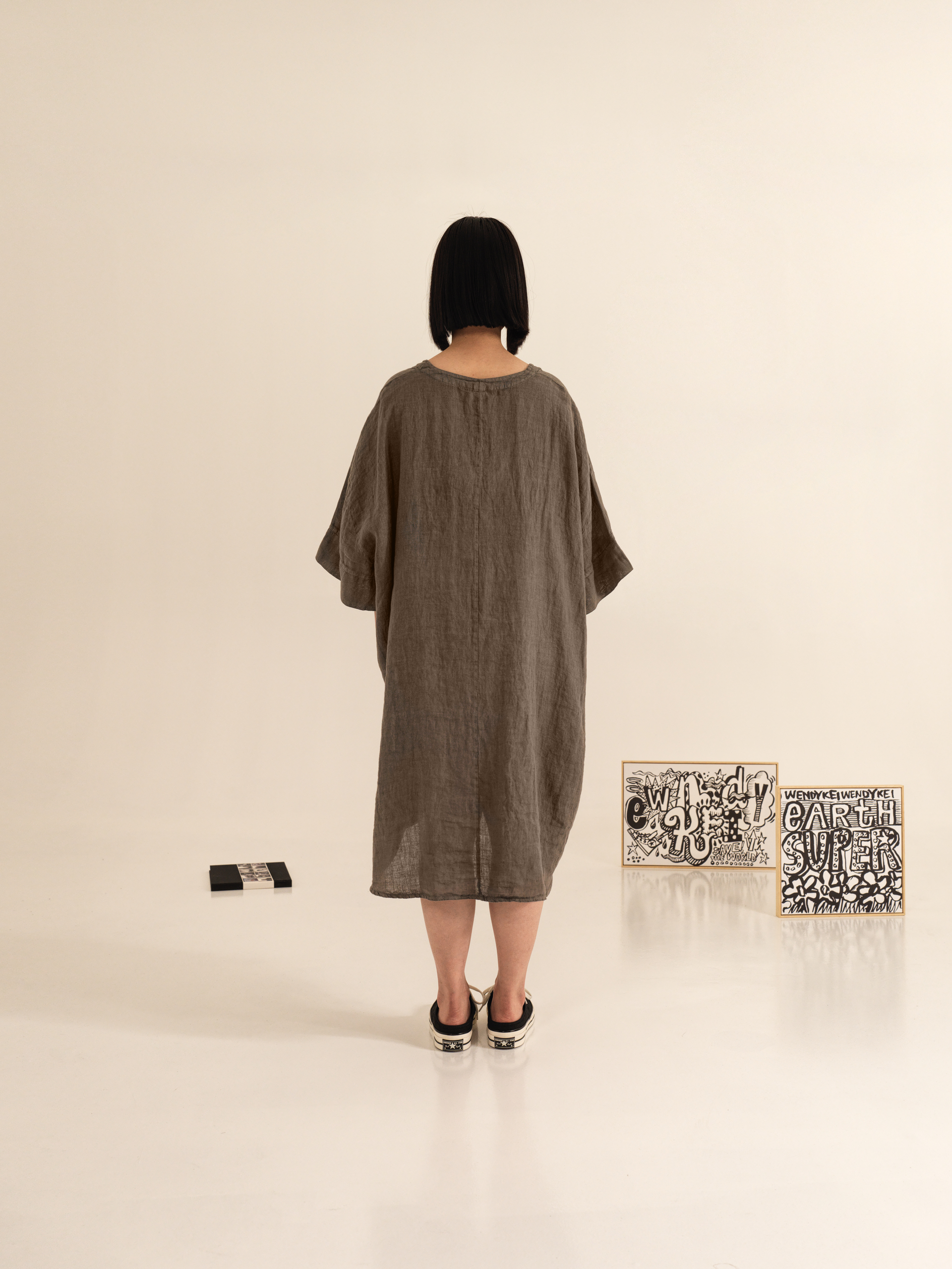 WIDE LINEN TUNIC