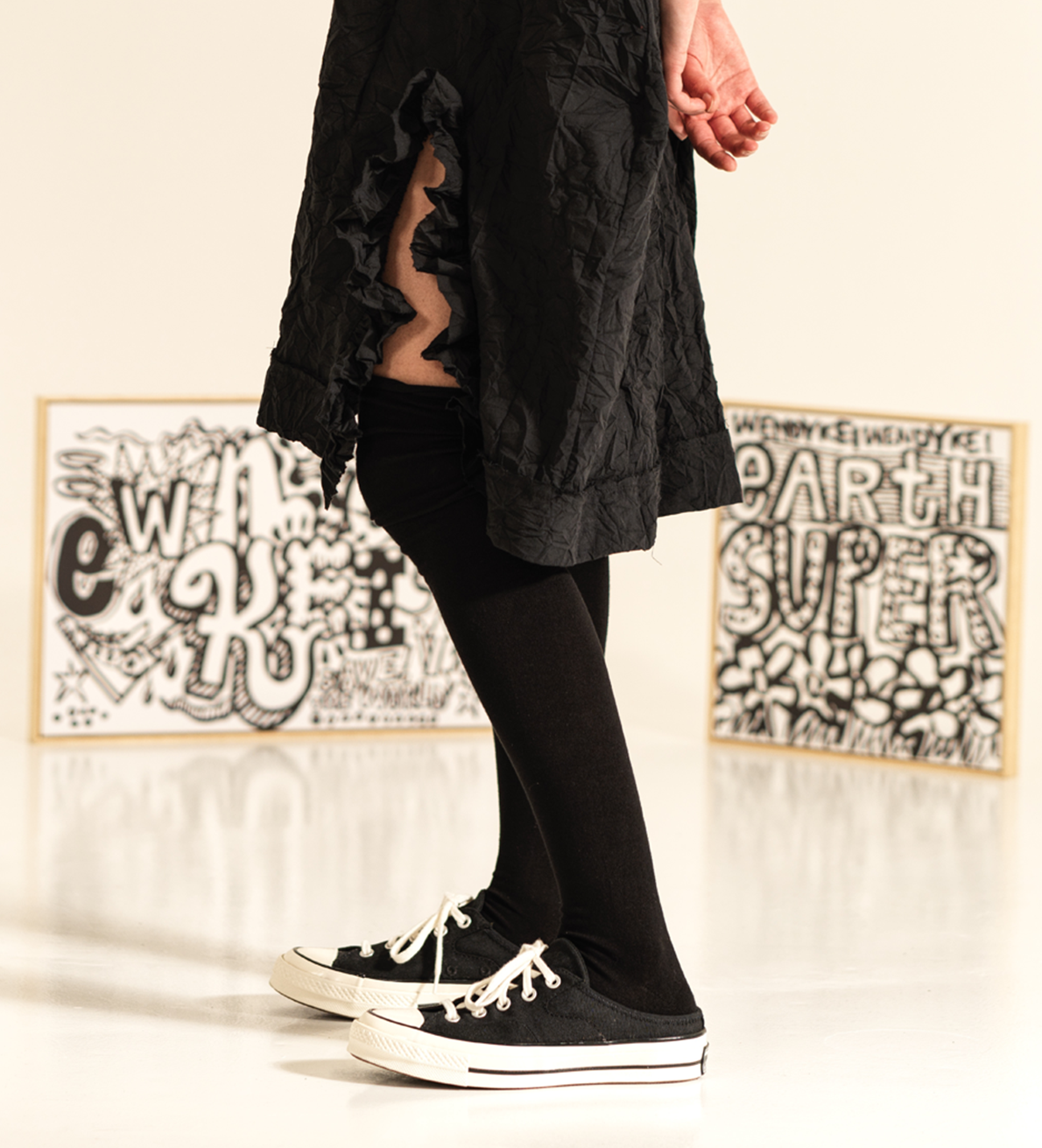 SOCKS IN ORGANIC COTTON BLEND FABRIC