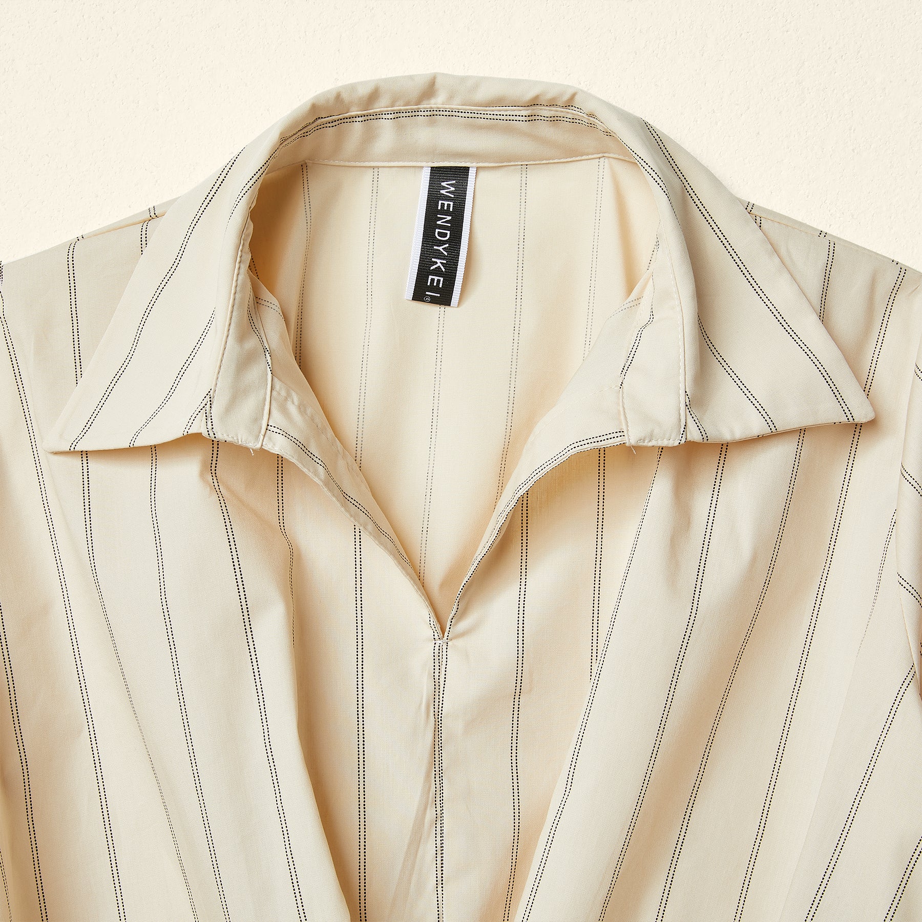 STRIPED BLOUSE IN COTTON FABRIC