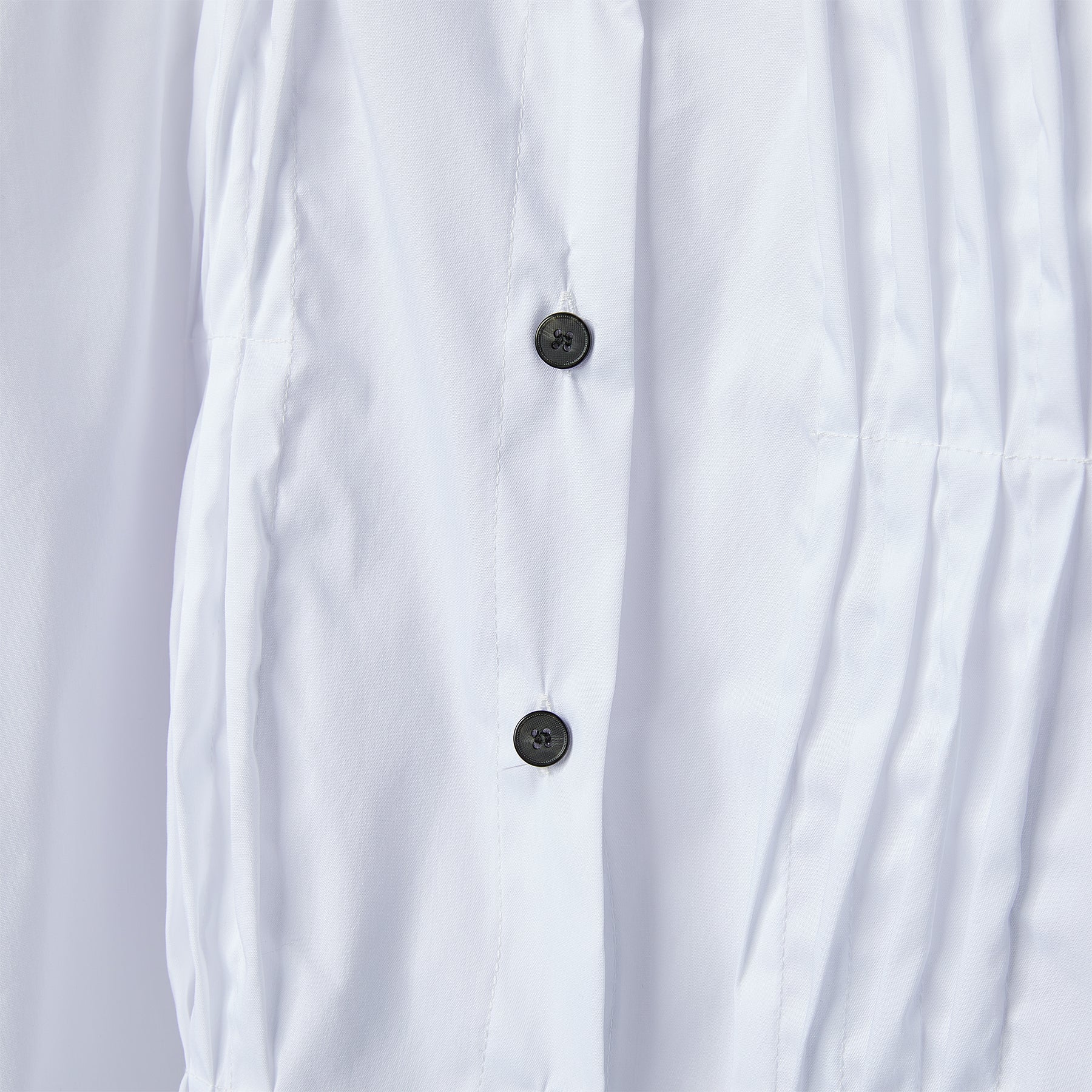SHIRT WITH ROUCHE ON THE NECKLINE