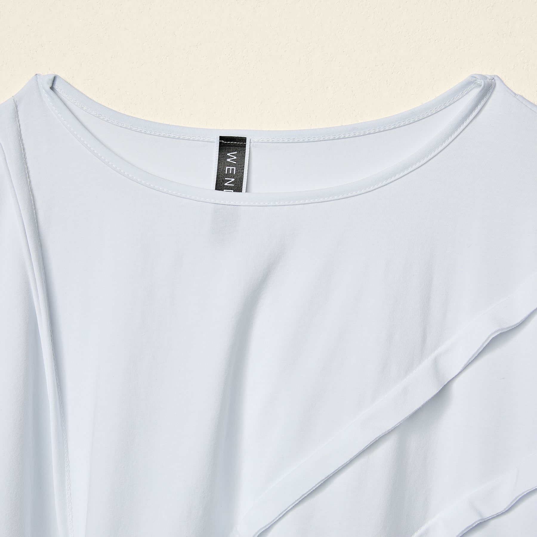 ASYMMETRIC DECONSTRUCTED T-SHIRT