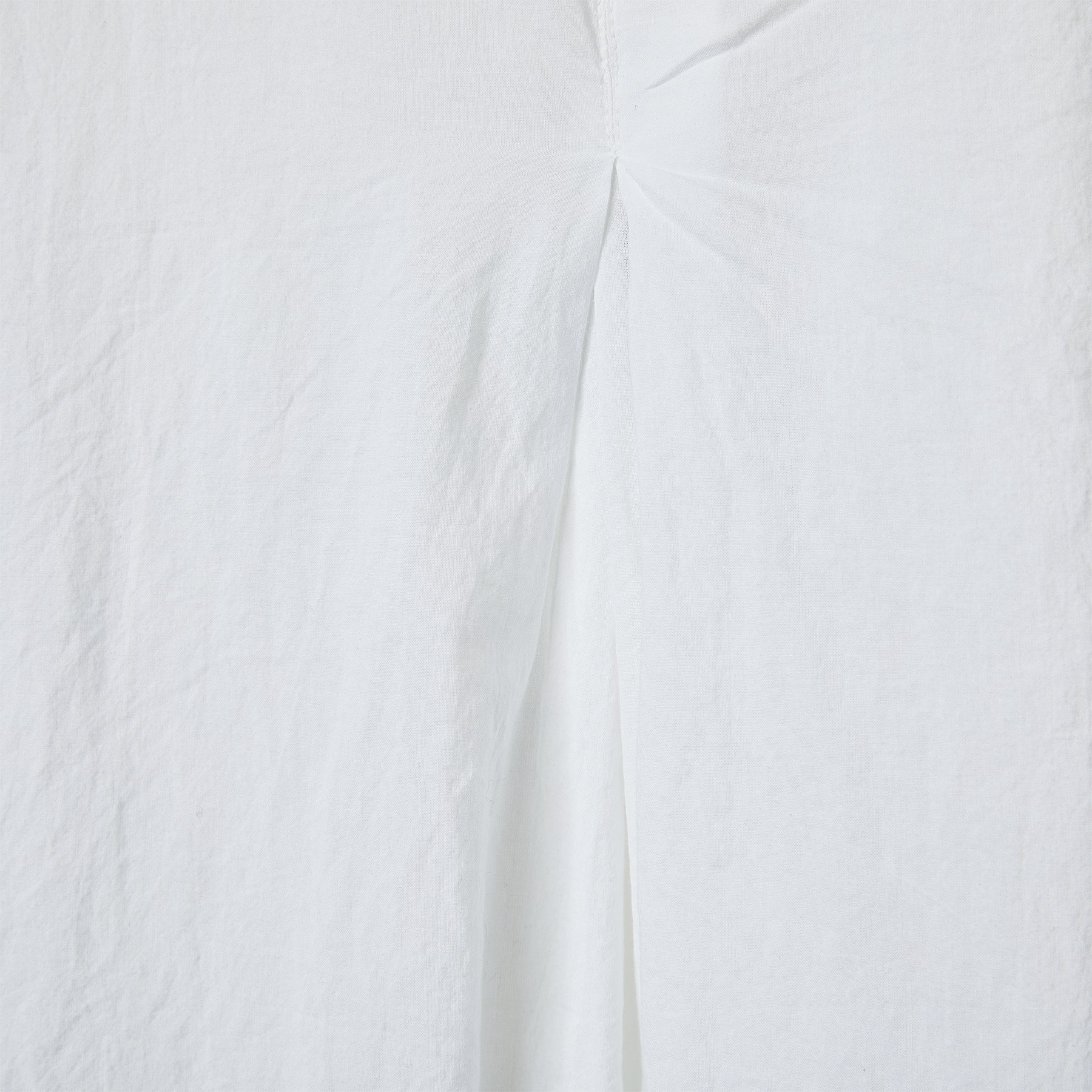 MUSLIN COTTON DRESS WITH SQUARED BACK