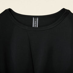 PLEATED SWEATSHIRT