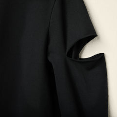 PLEATED SWEATSHIRT