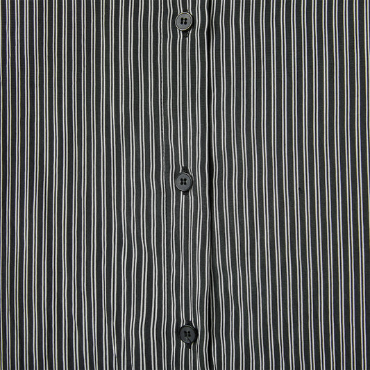 STRIPED SHIRT WITH BLACK INLAYS